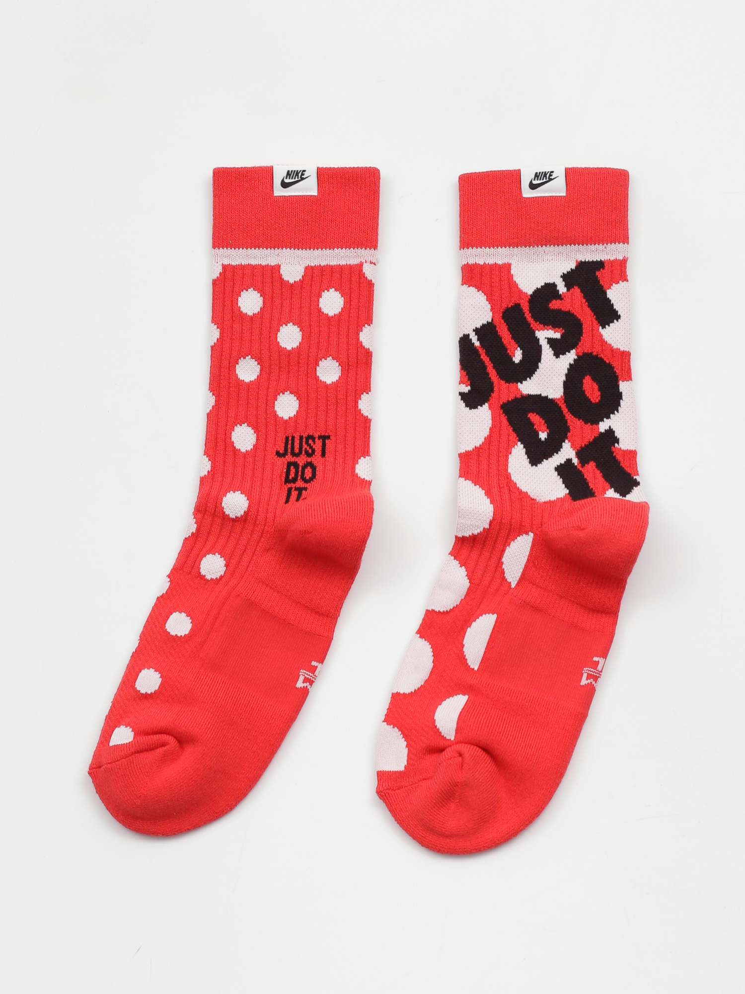 Skarpetki Nike Snkr Sox Crew 2Pr Jdi Dots (university red/white/black)