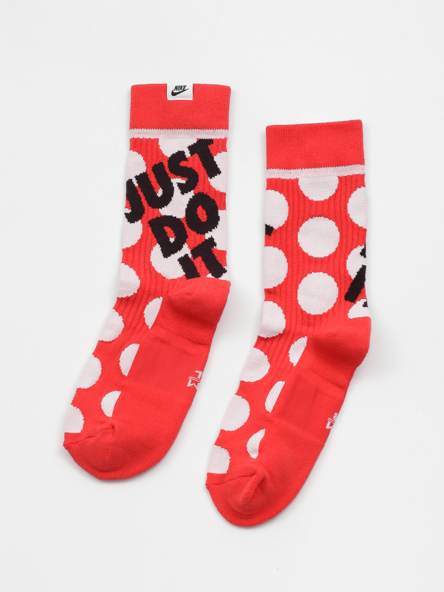 Skarpetki Nike Snkr Sox Crew 2Pr Jdi Dots (university red/white/black)