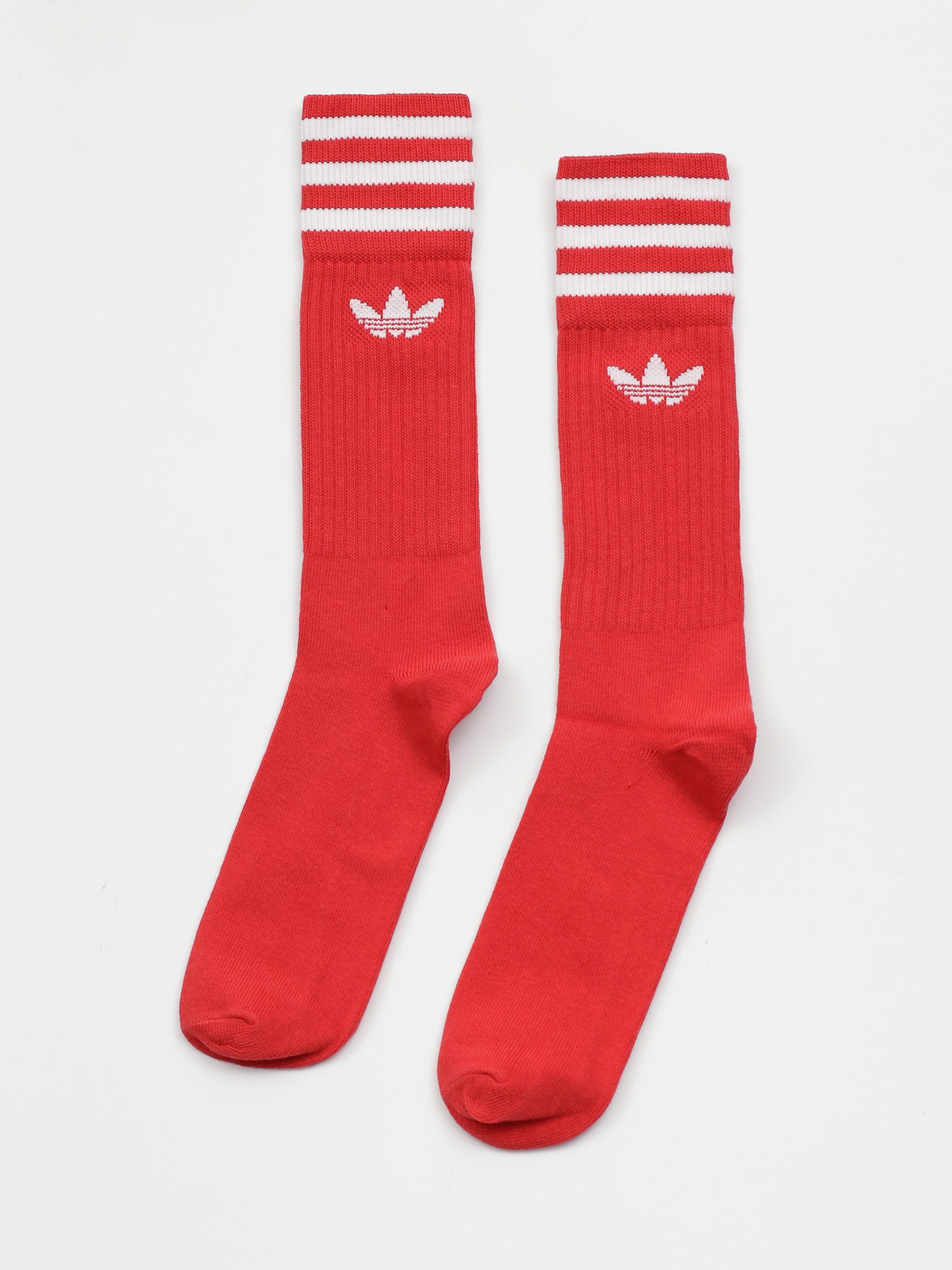 Skarpetki adidas Originals Solid Crew (collegiate burgundy/scarlet/white)