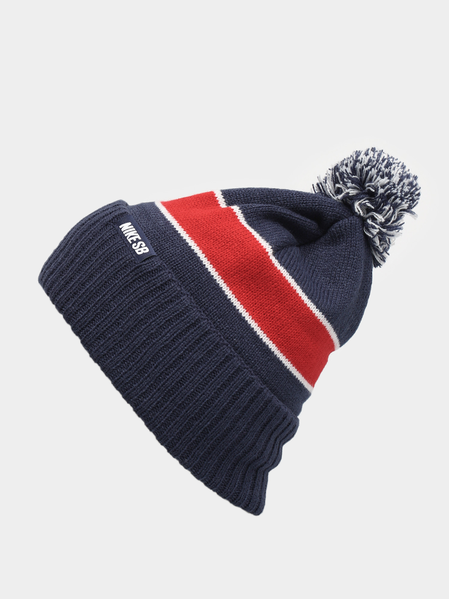 Czapka zimowa Nike SB Utility Beanie (midnight navy/university red/white/white)