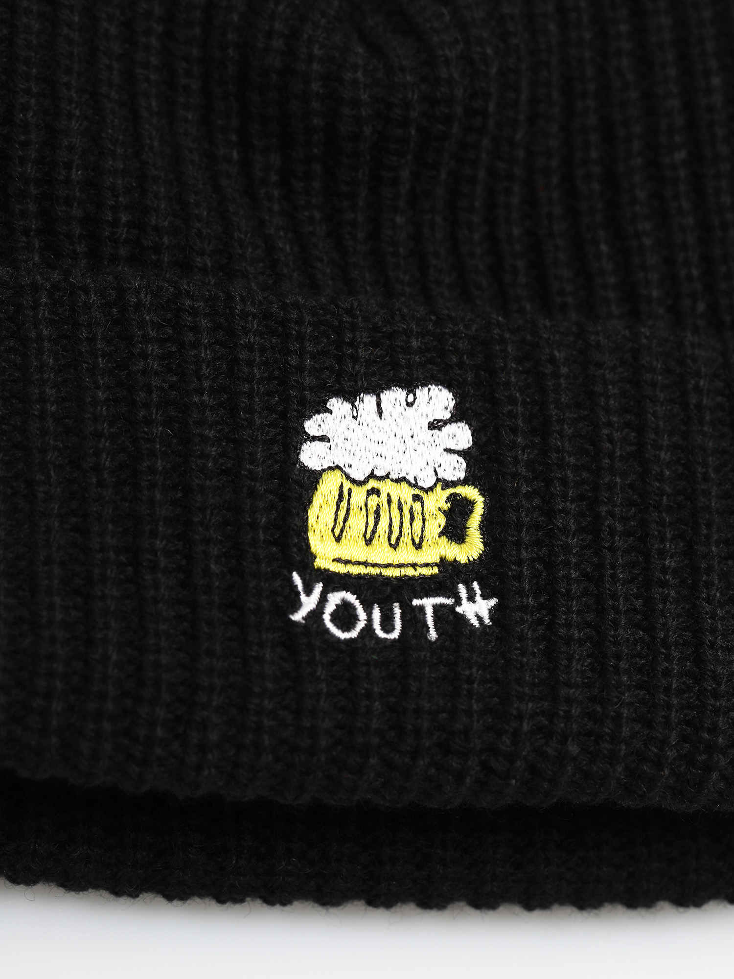 Czapka zimowa Youth Skateboards Piwko (black)
