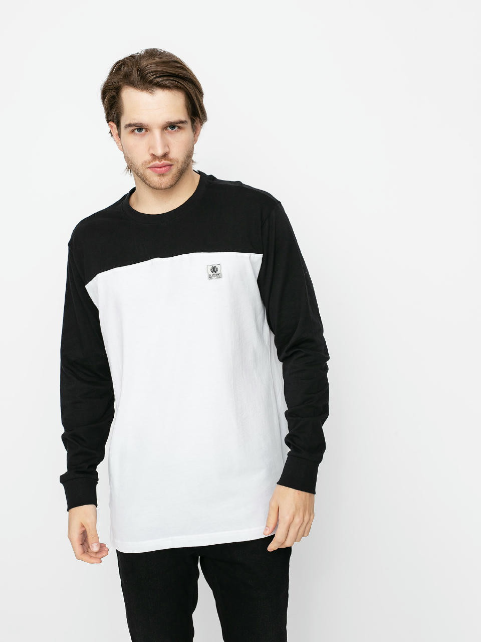 Longsleeve Element Basic Baseball (flint black)