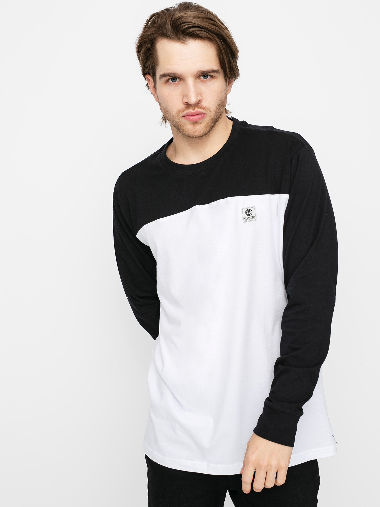 Longsleeve Element Basic Baseball (flint black)