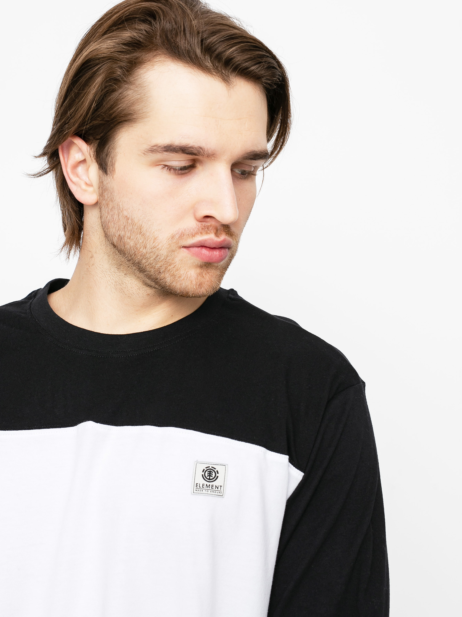 Longsleeve Element Basic Baseball (flint black)