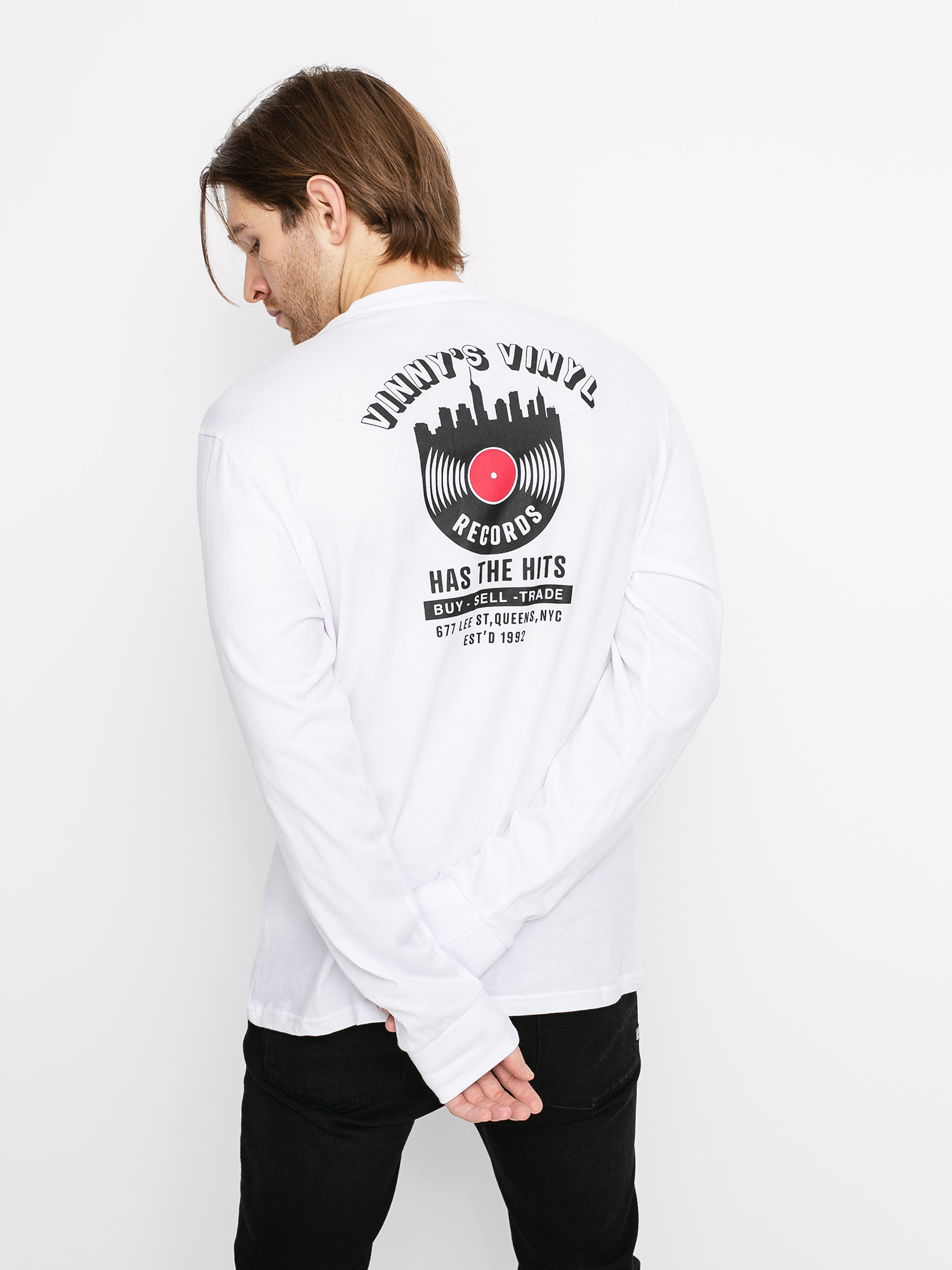 Longsleeve Element Vinnys (optic white)