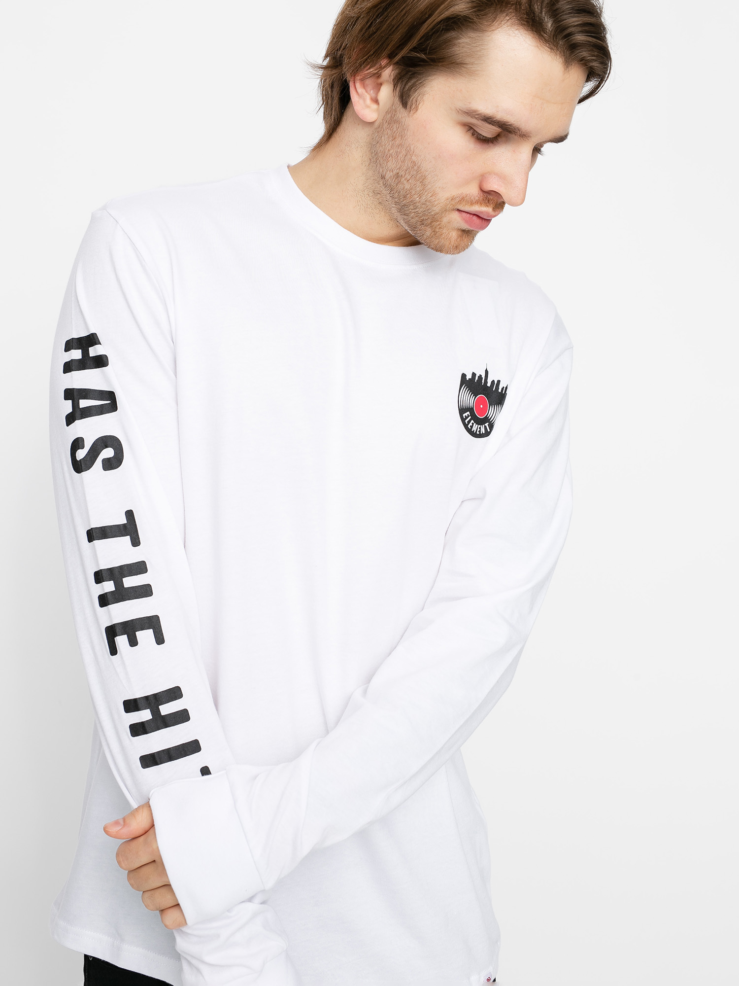 Longsleeve Element Vinnys (optic white)