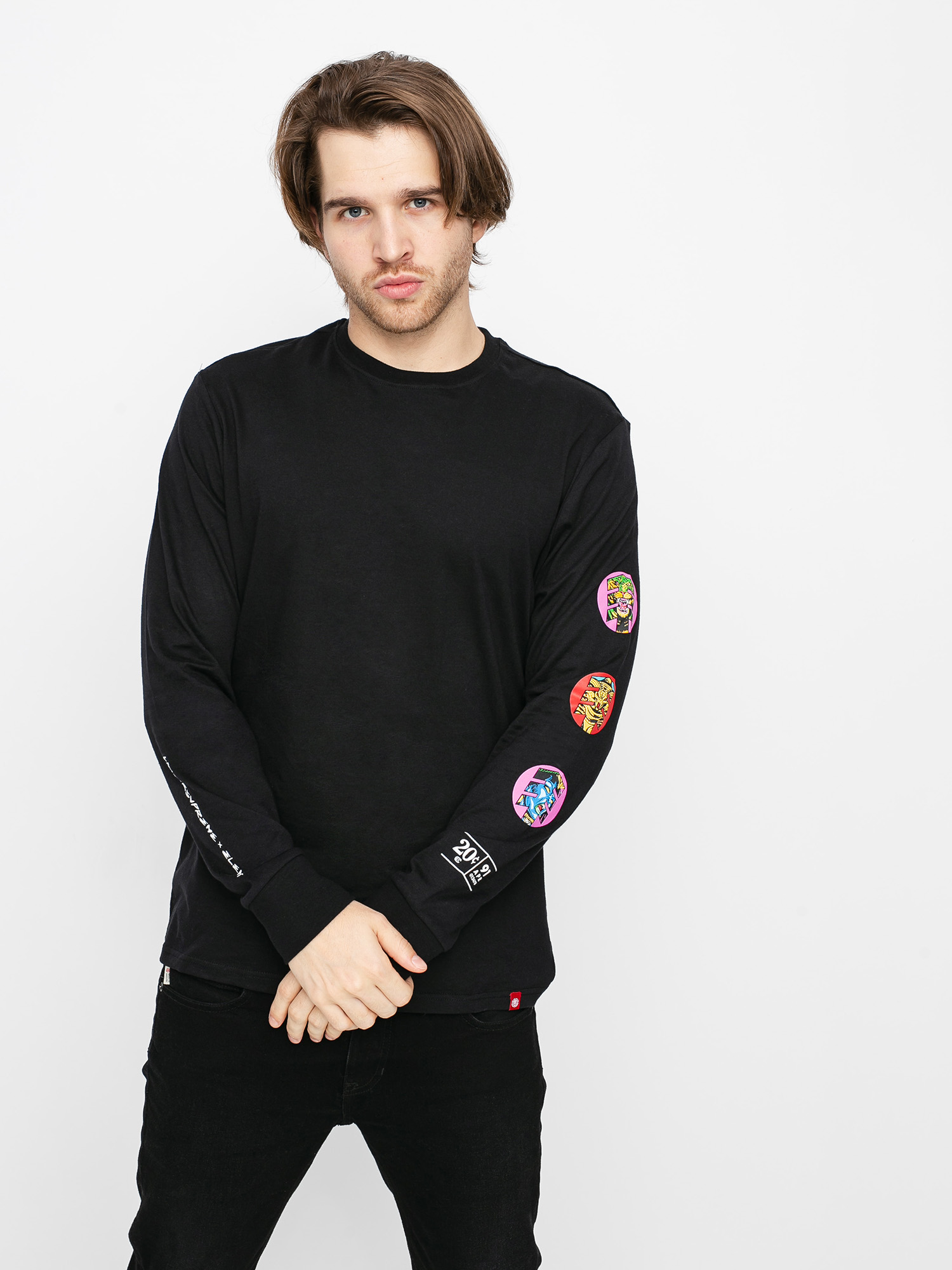 Longsleeve Element Triple (flint black)