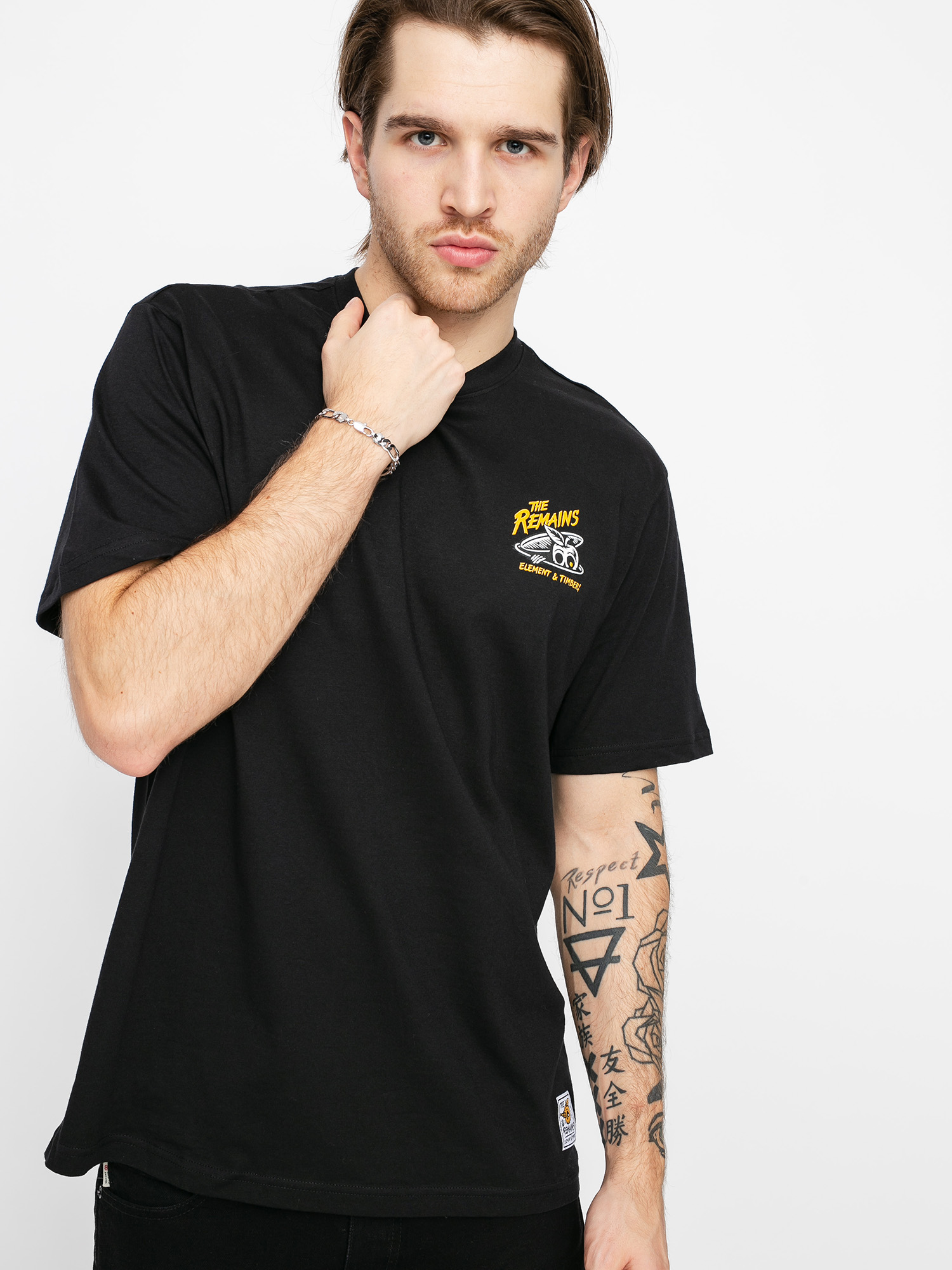 T-shirt Element B Side (flint black)