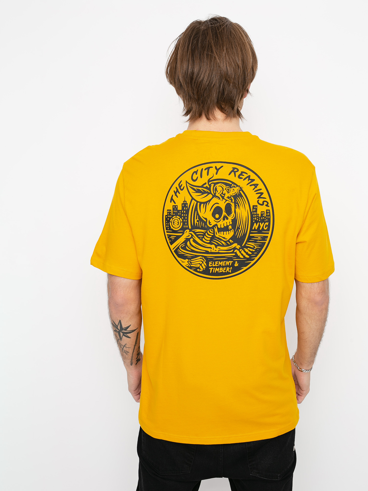 T-shirt Element B Side (old gold)