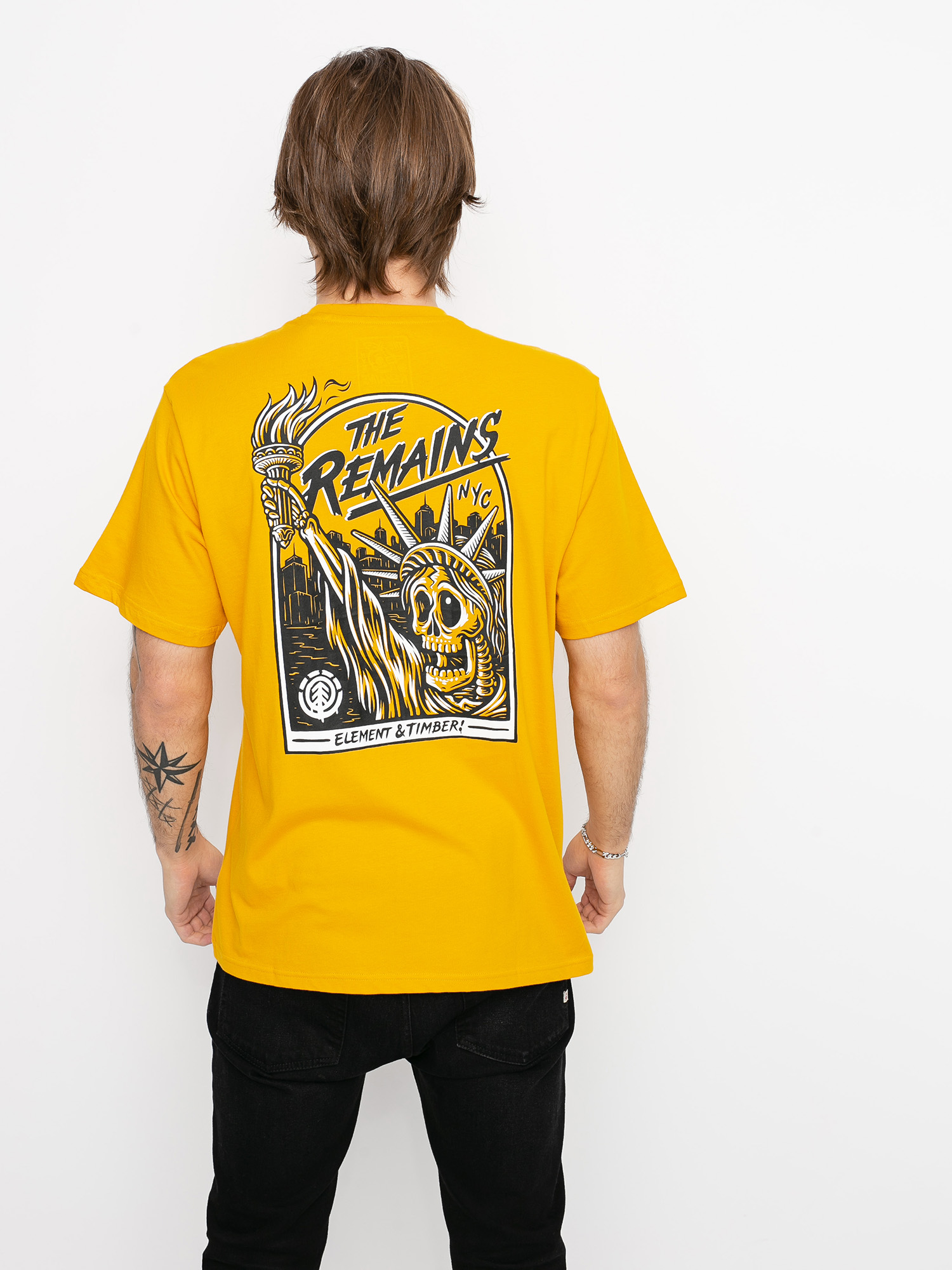 T-shirt Element Liberty (old gold)