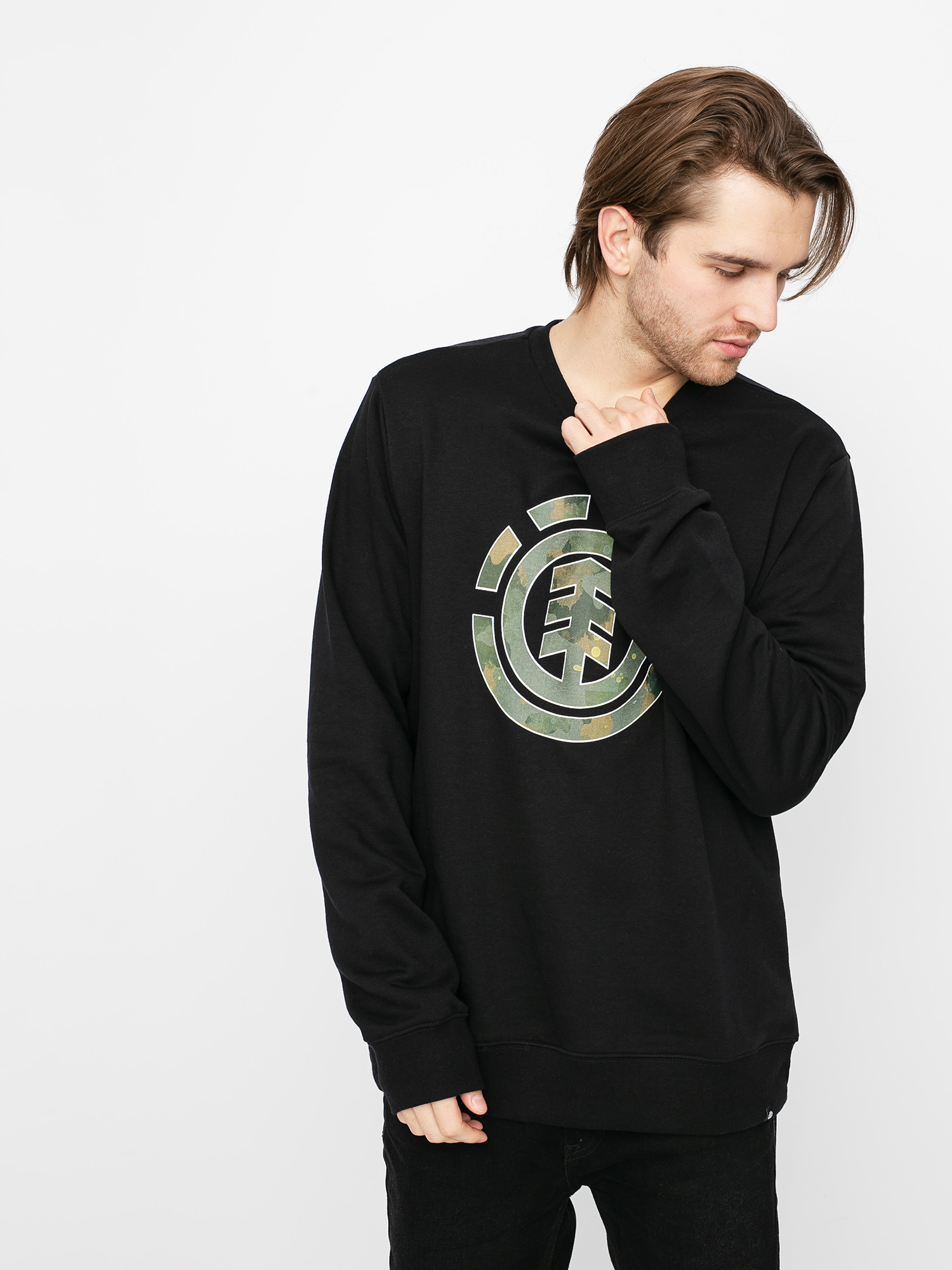 Bluza Element Water Camo Icon Fill (flint black)