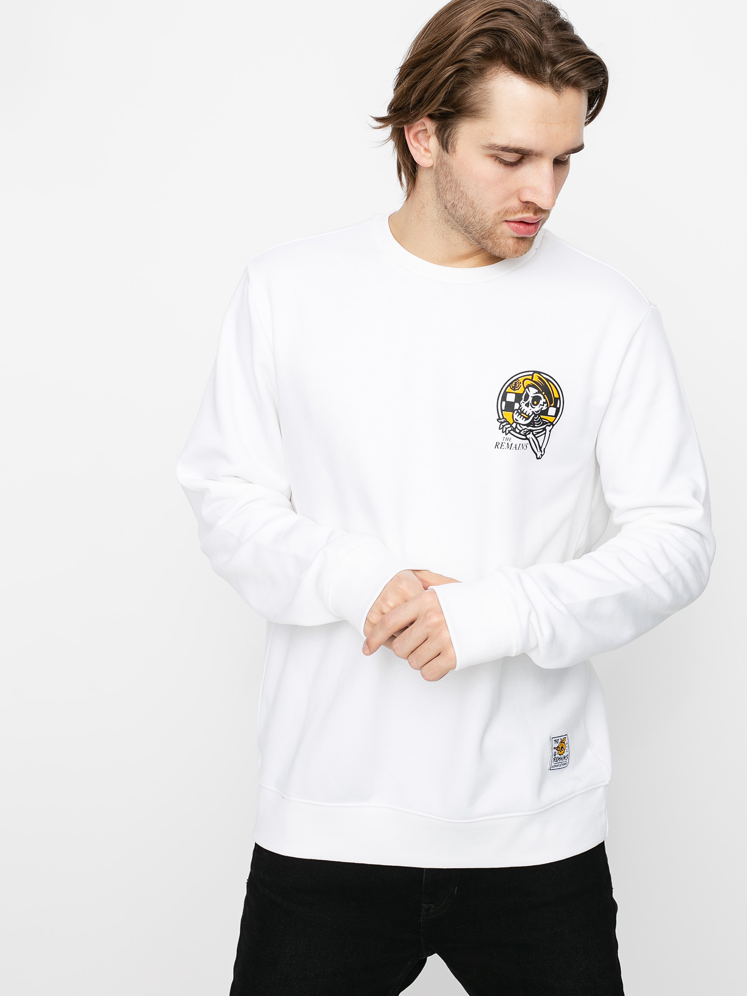 Bluza Element Taxi Driver Crew (optic white)