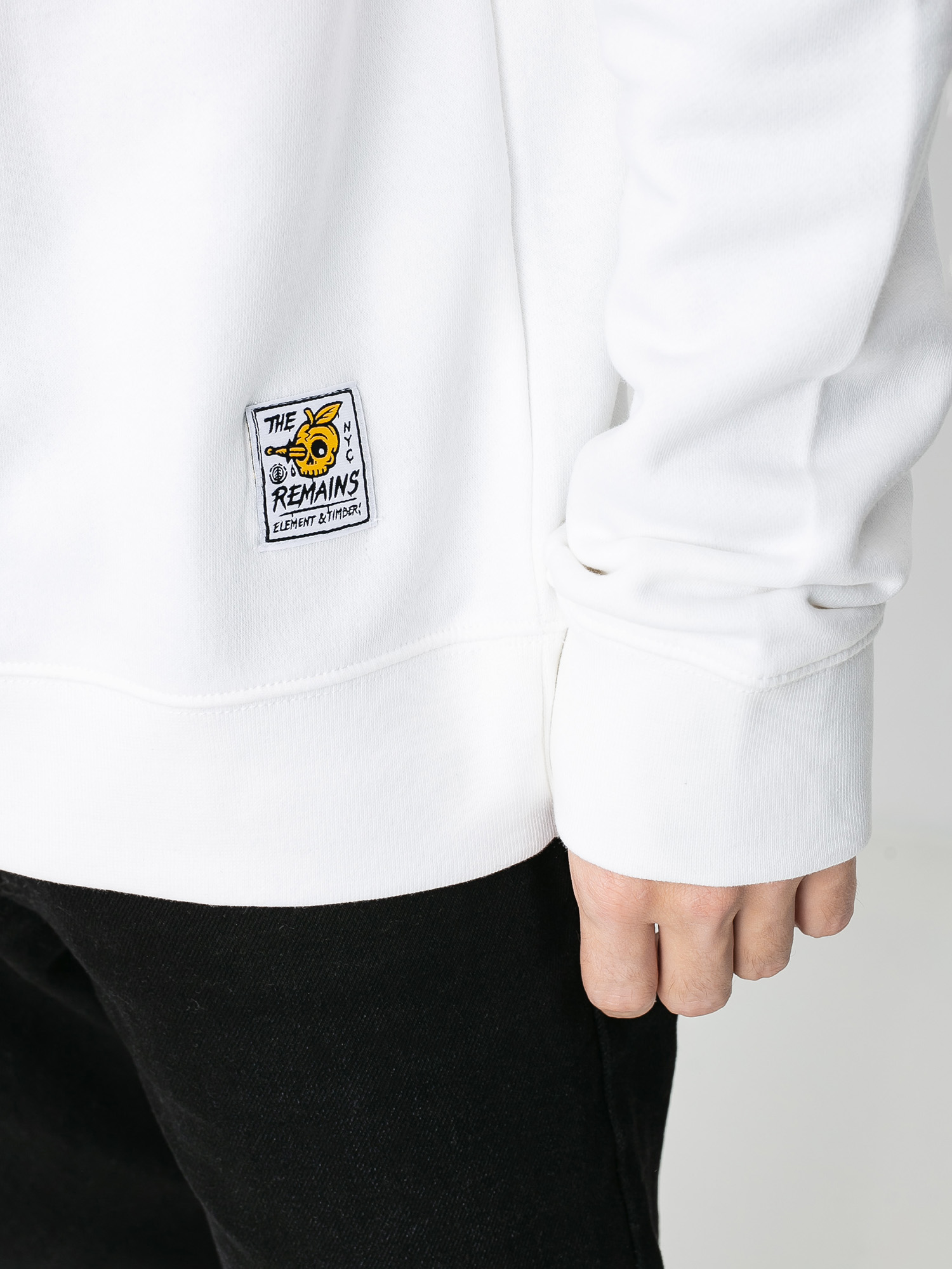 Bluza Element Taxi Driver Crew (optic white)
