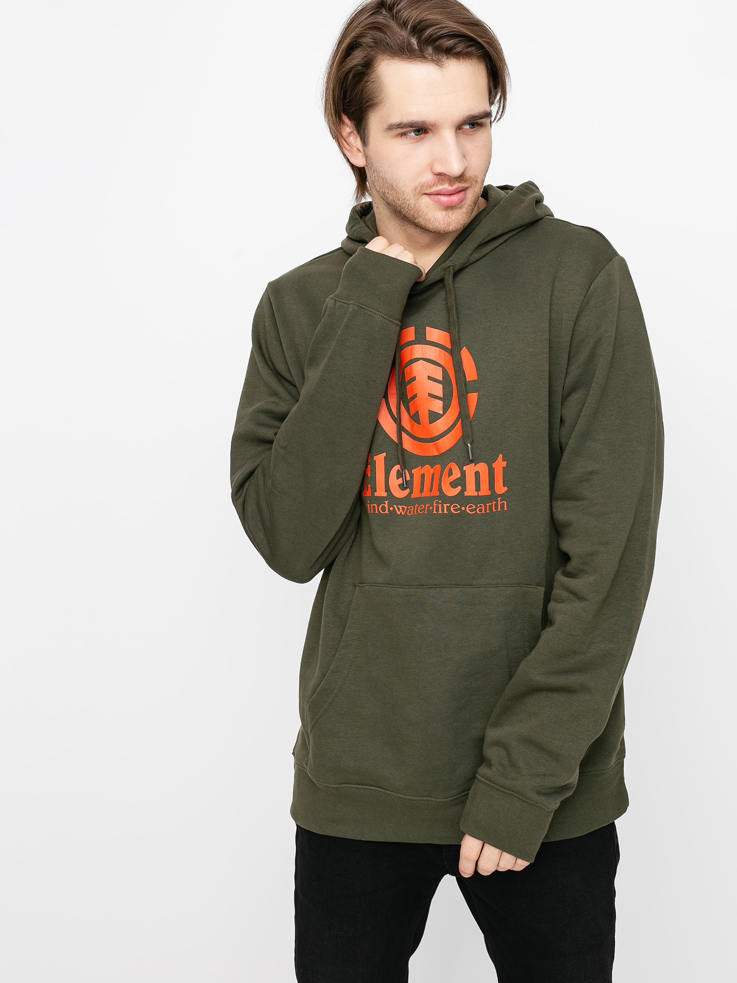 Bluza z kapturem Element Vertical HD (forest night)