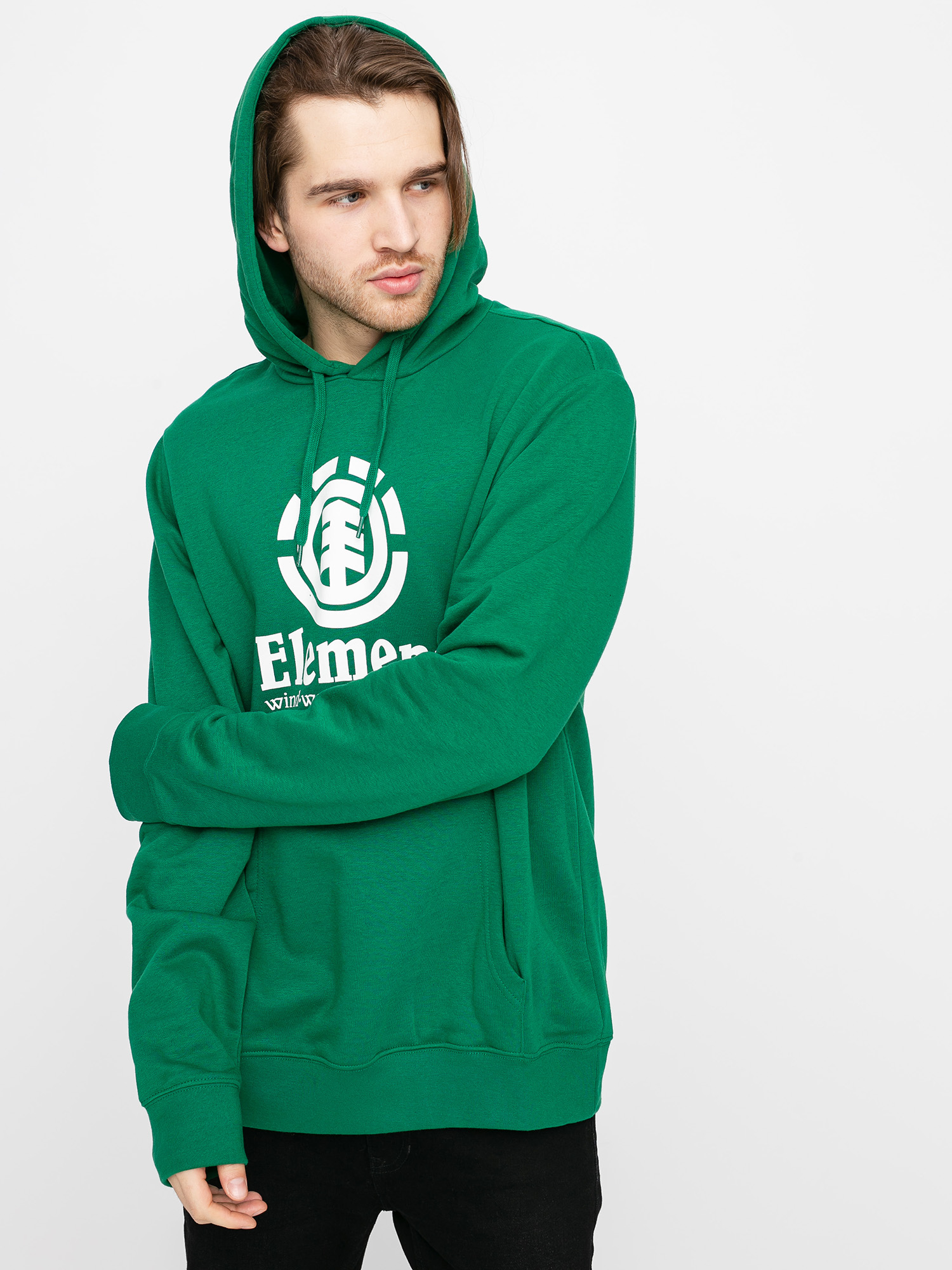 Bluza z kapturem Element Vertical HD (verdant green)
