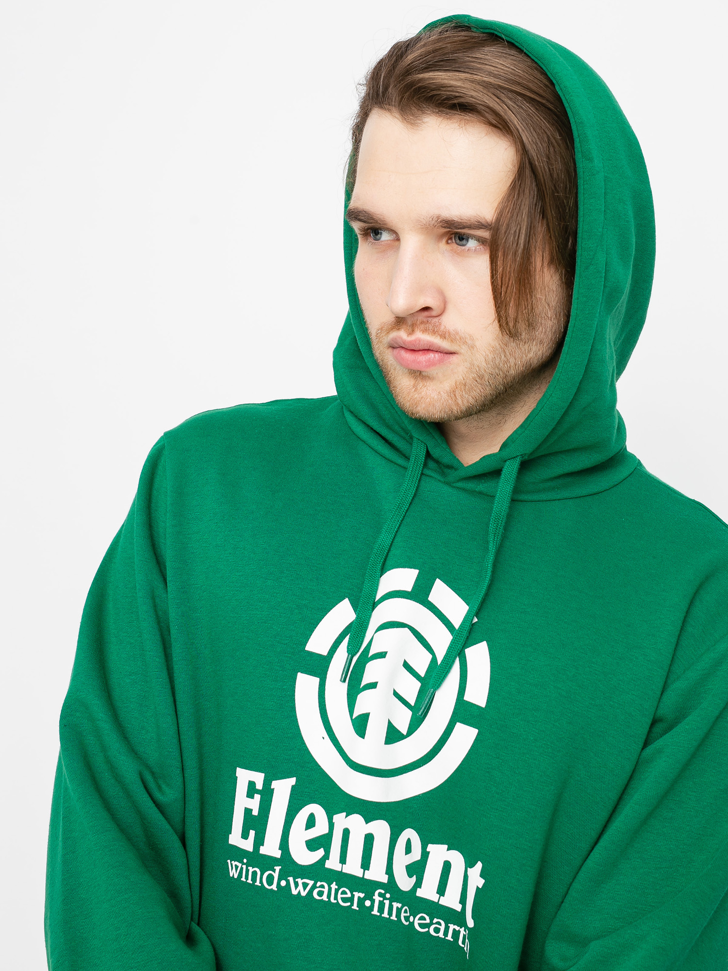 Bluza z kapturem Element Vertical HD (verdant green)