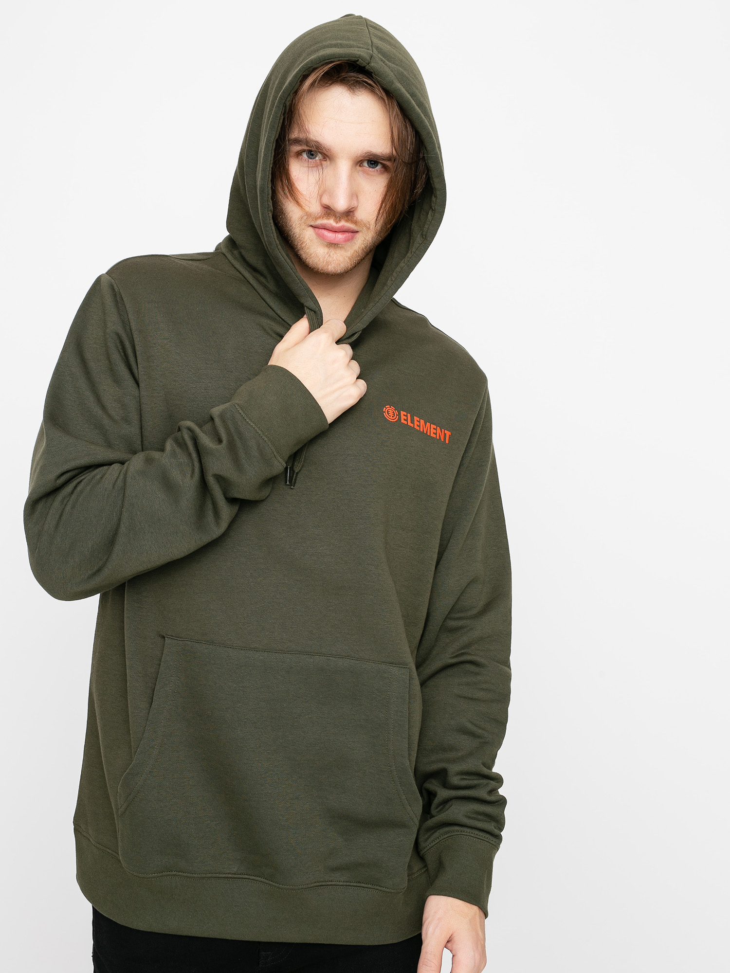 Bluza z kapturem Element Blazin Chest HD (forest night)