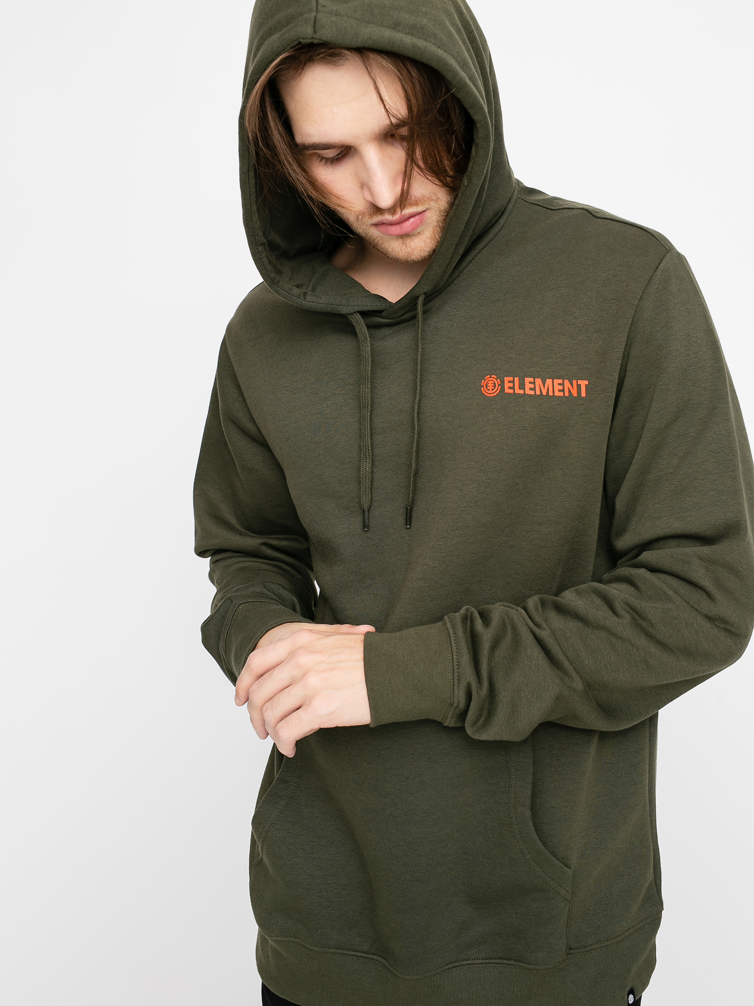 Bluza z kapturem Element Blazin Chest HD (forest night)