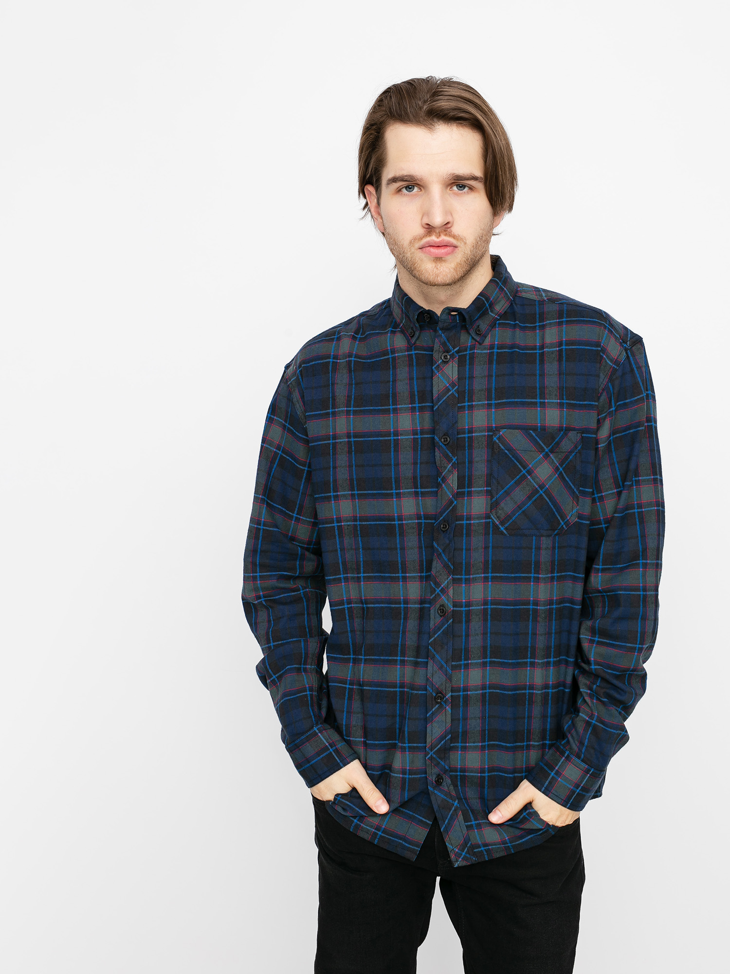 Koszula Element Lumber (navy/green)