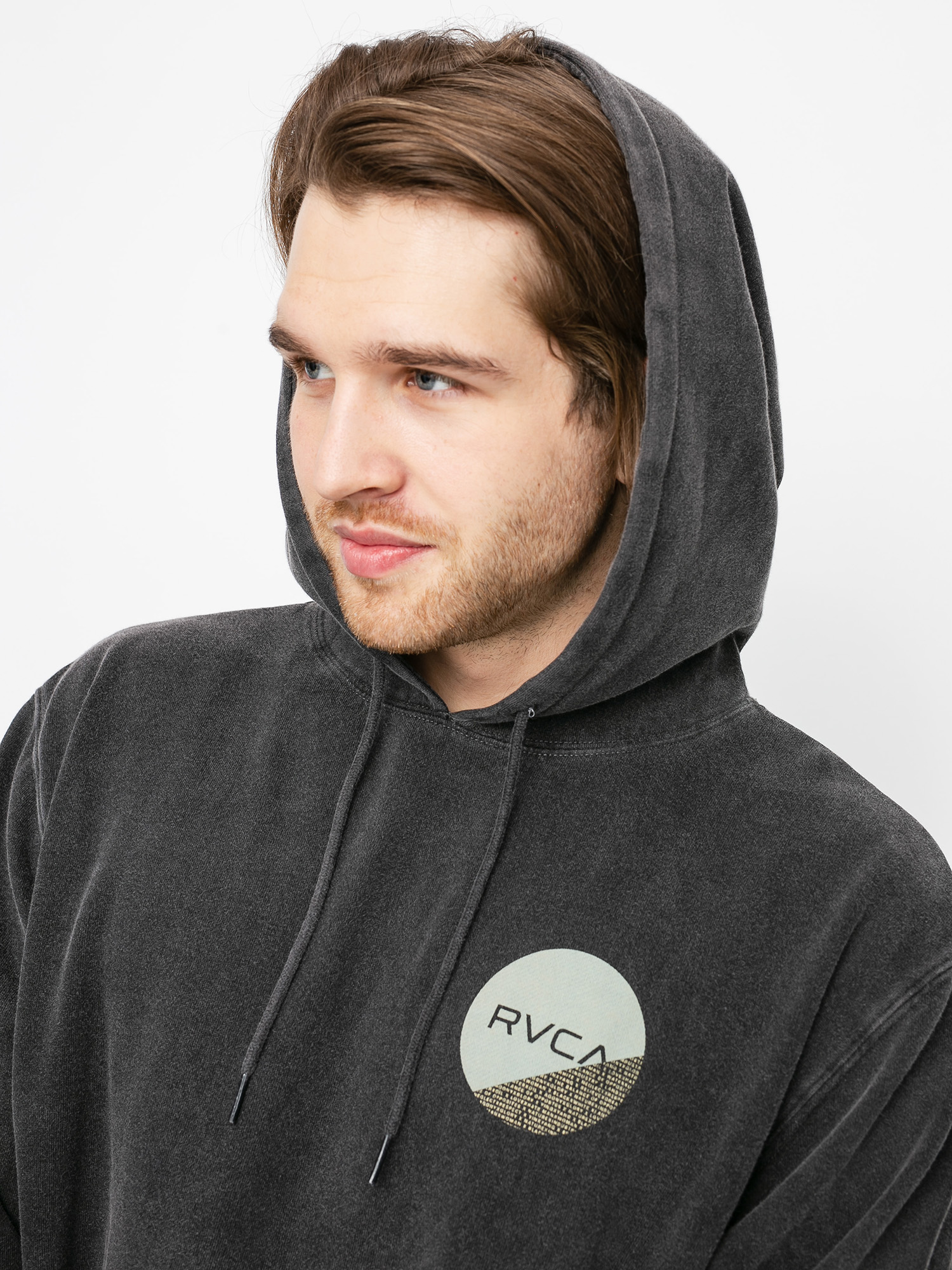 Bluza z kapturem RVCA Fraction HD (black)