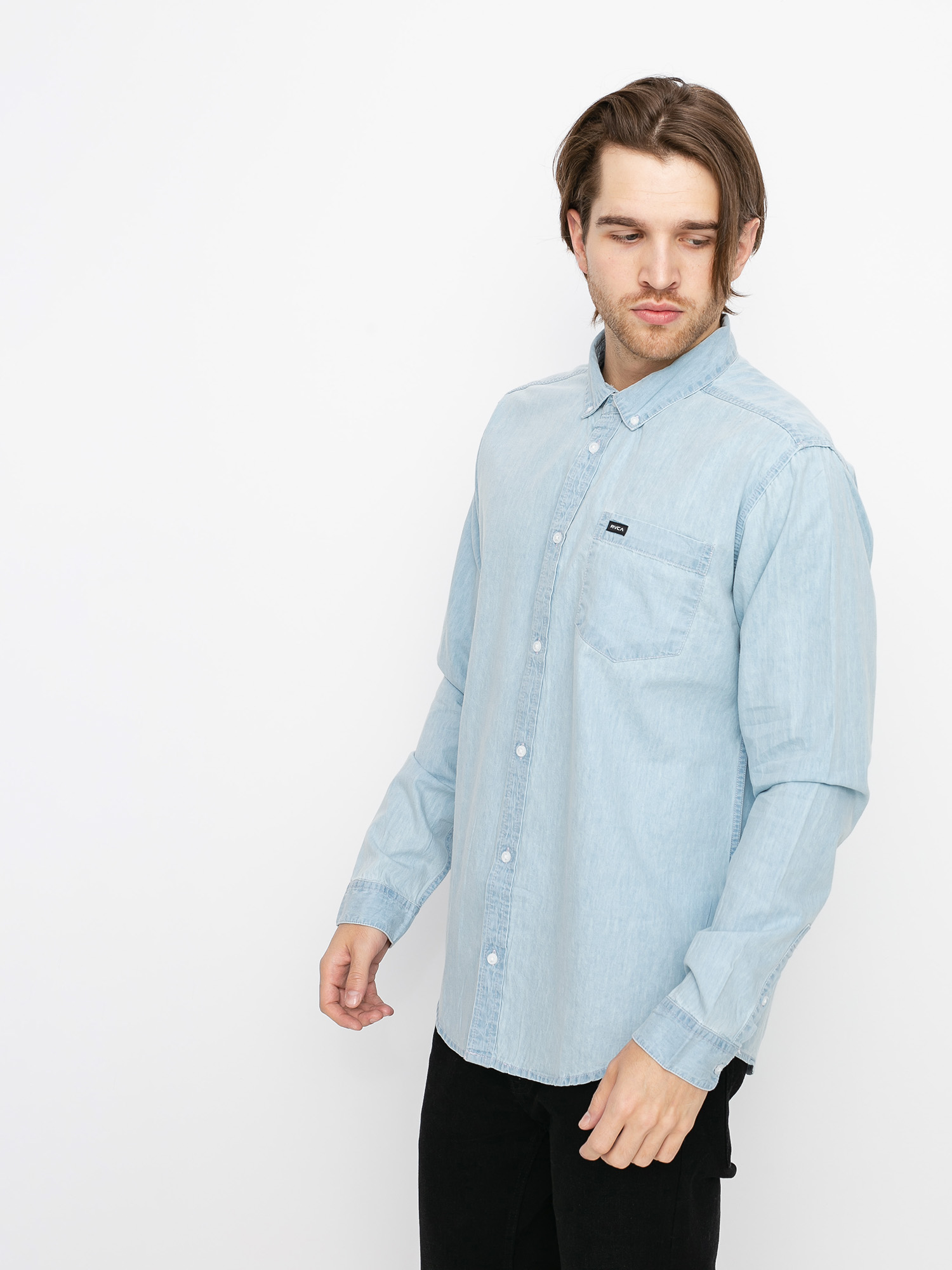 Koszula RVCA Hastings Ls (denim)