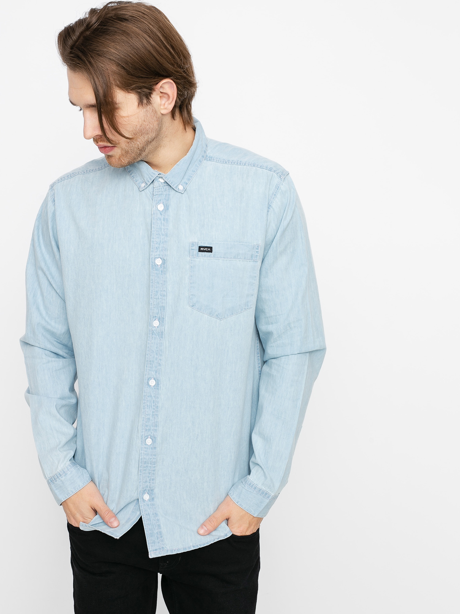 Koszula RVCA Hastings Ls (denim)