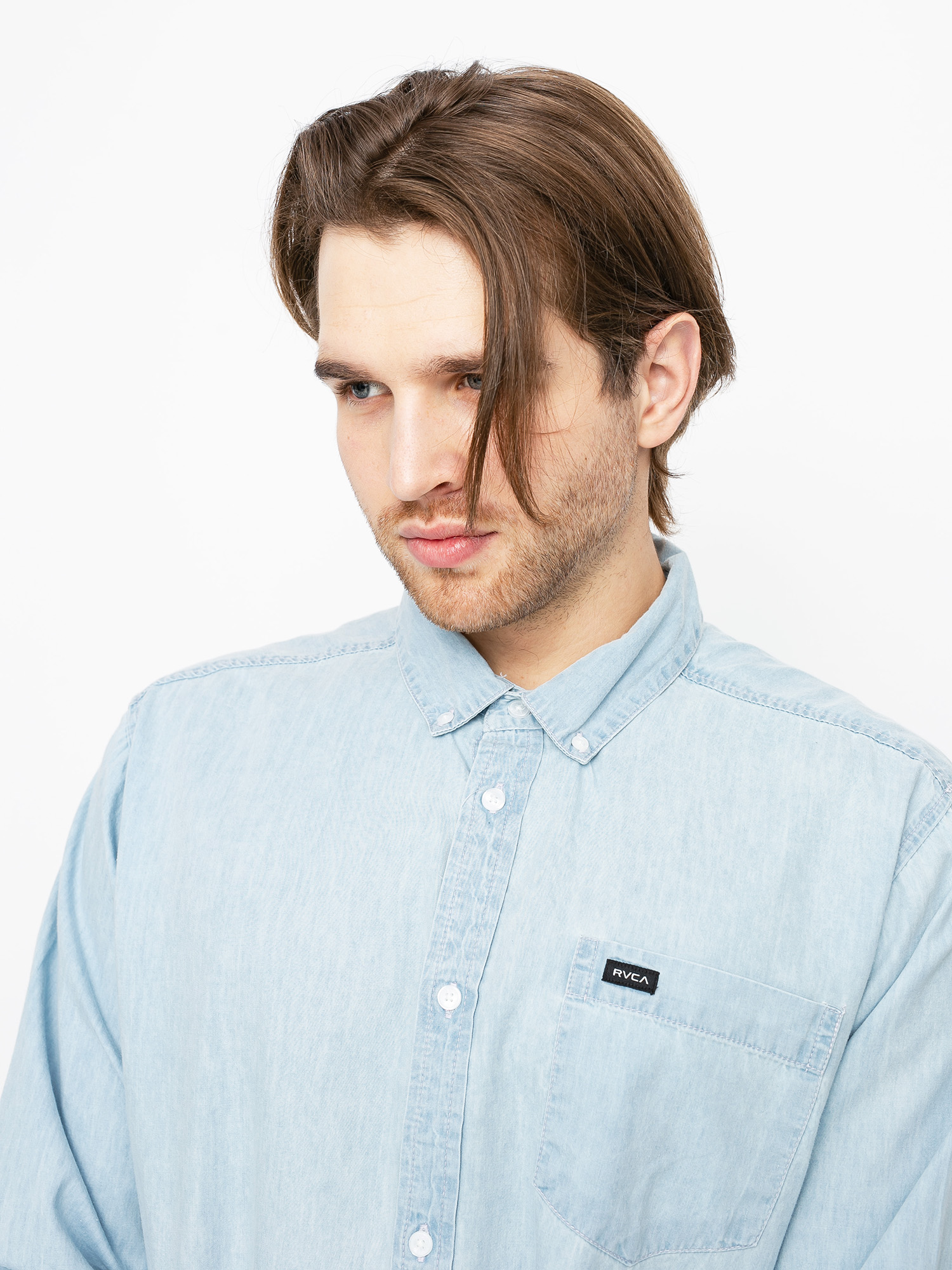 Koszula RVCA Hastings Ls (denim)