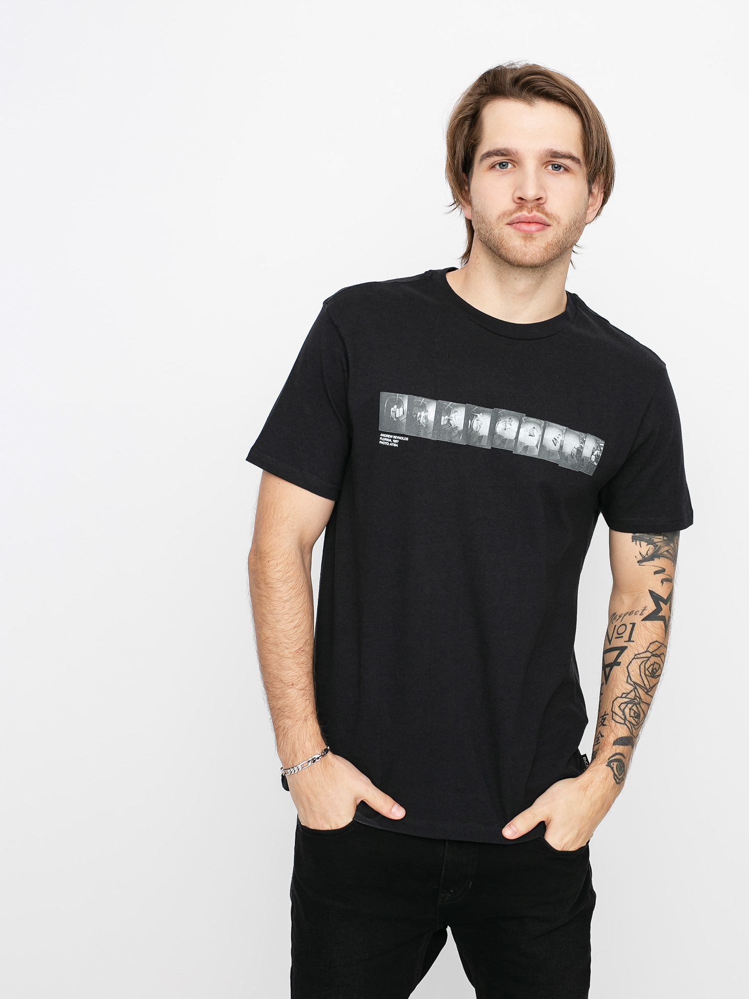 T-shirt RVCA X Baker Photo (black)