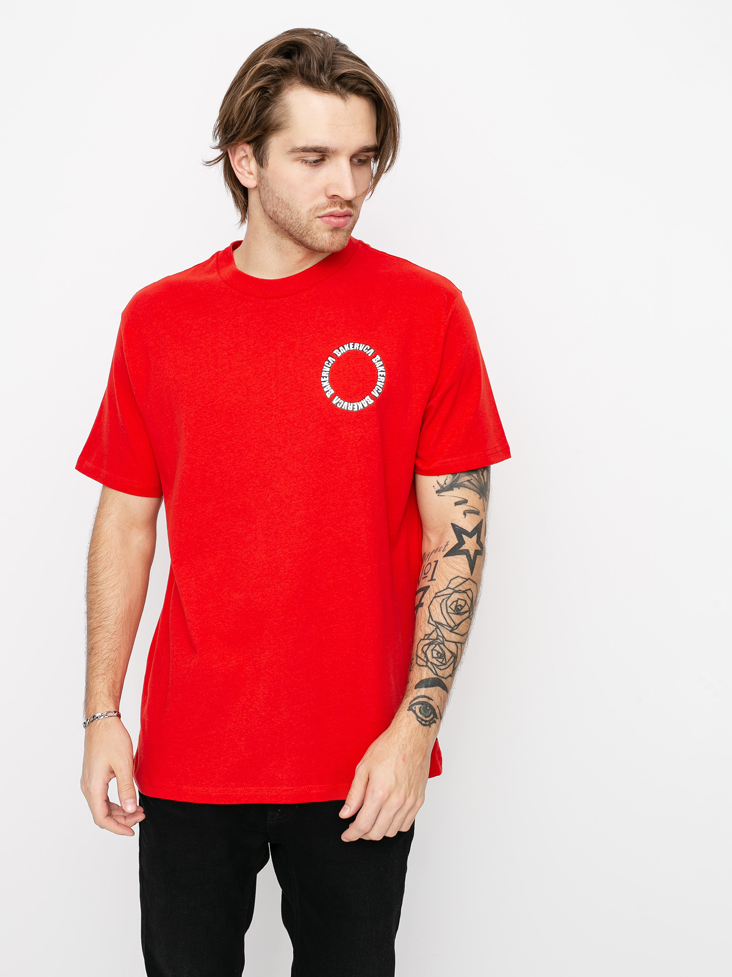 T-shirt RVCA X Baker (red)