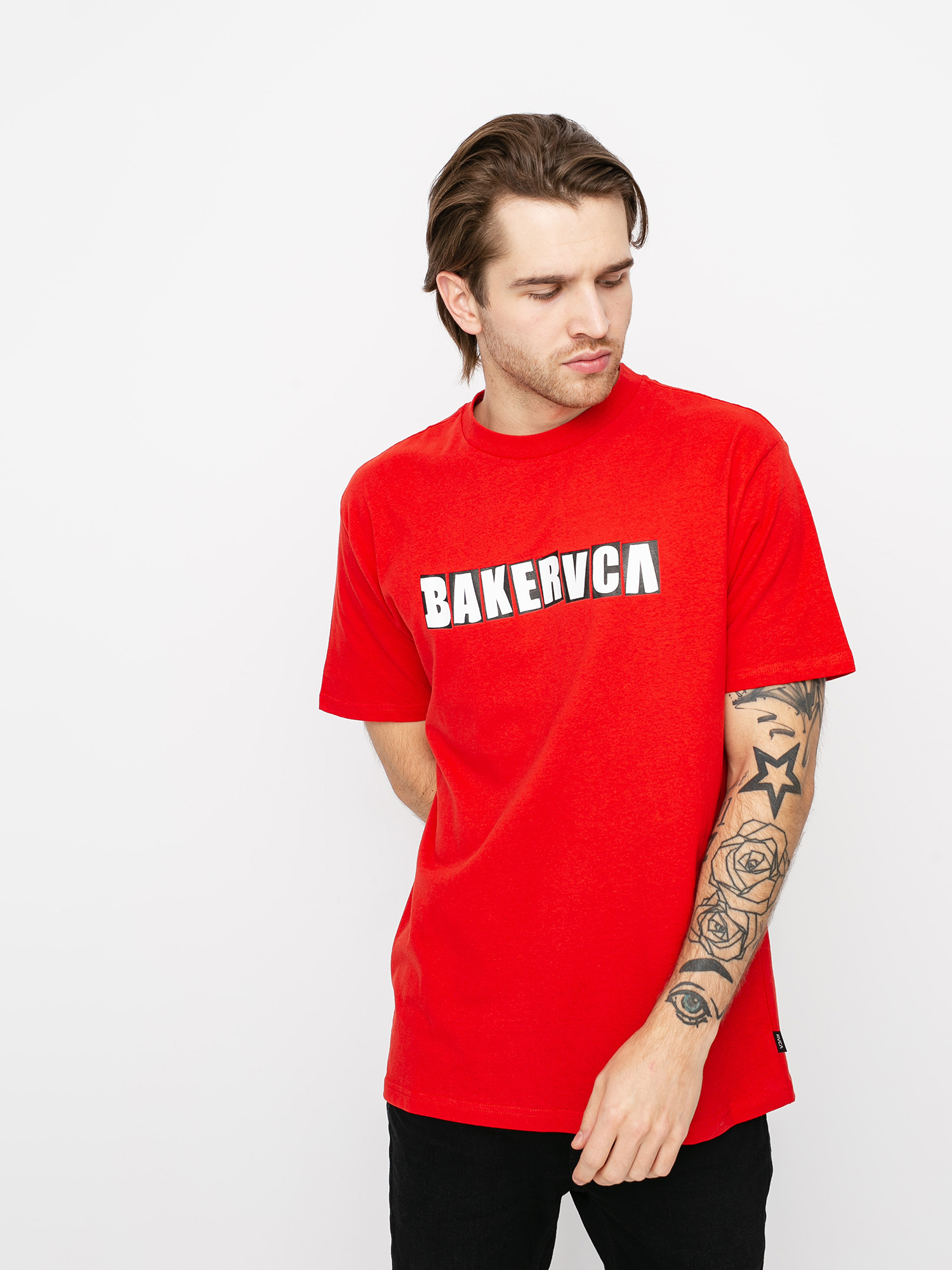 T-shirt RVCA x Baker Ransom (red)