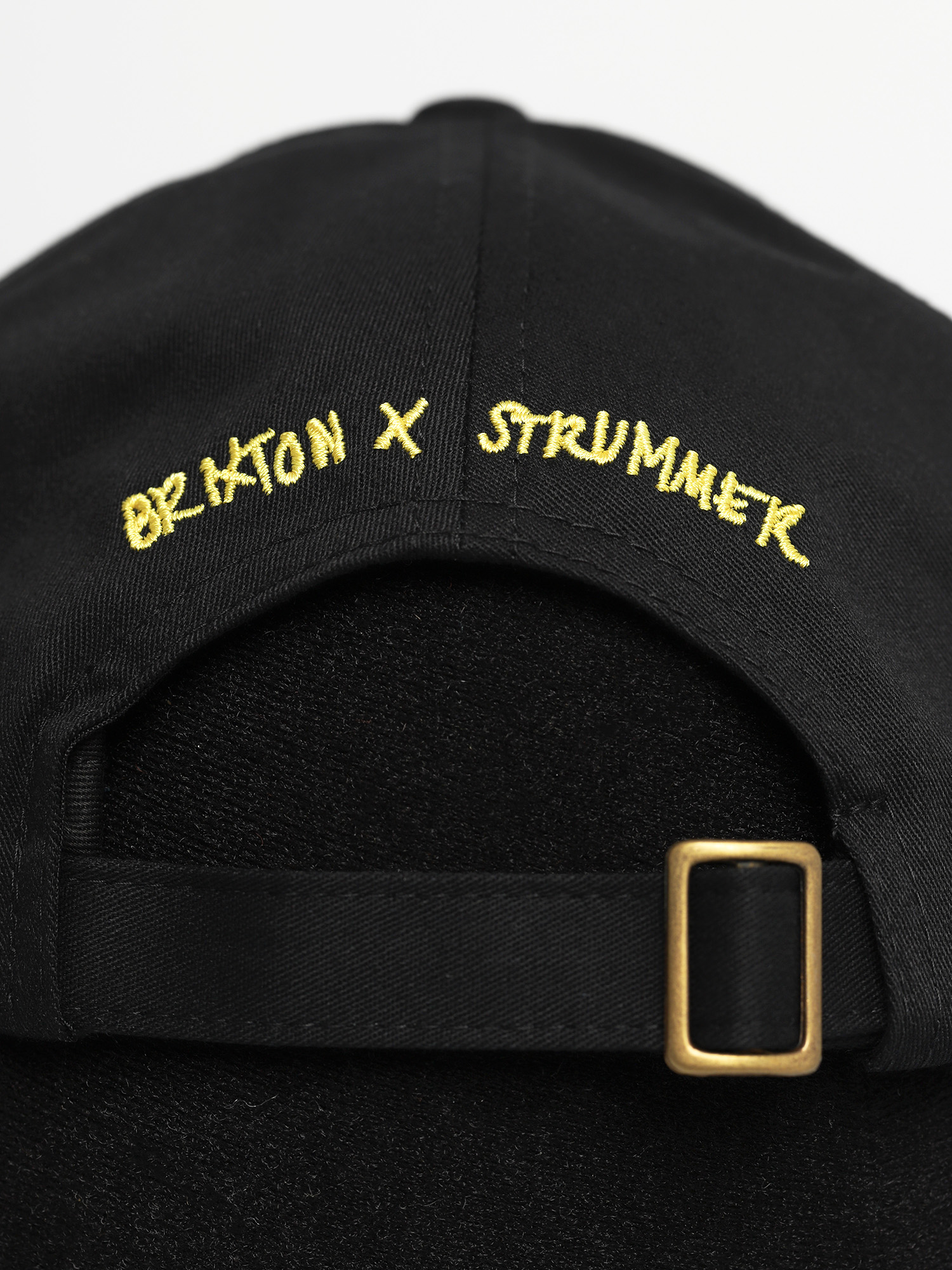 Czapka z daszkiem Brixton x Strummer Lp Snbk (black)