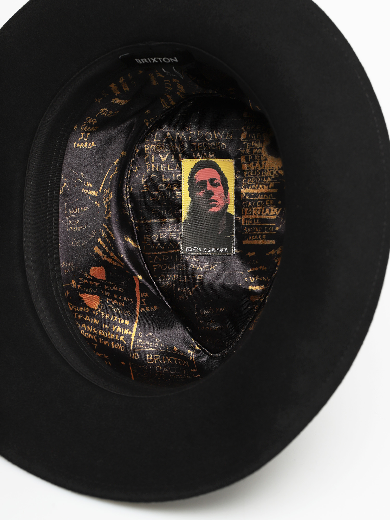 Kapelusz Brixton x Strummer Fedora (black)