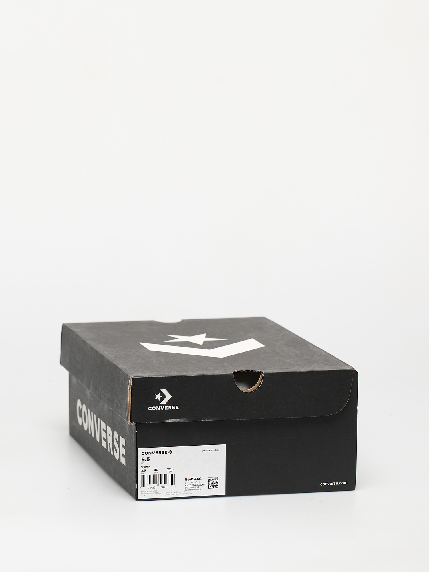 Buty Converse Chuck Taylor All Star Move Wmn (black currant/black/white)