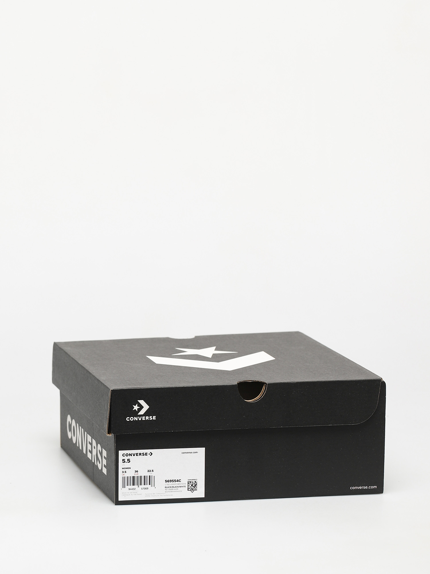 Buty Converse Chuck Taylor All Star Lugged Winter Wmn (black/black/white)