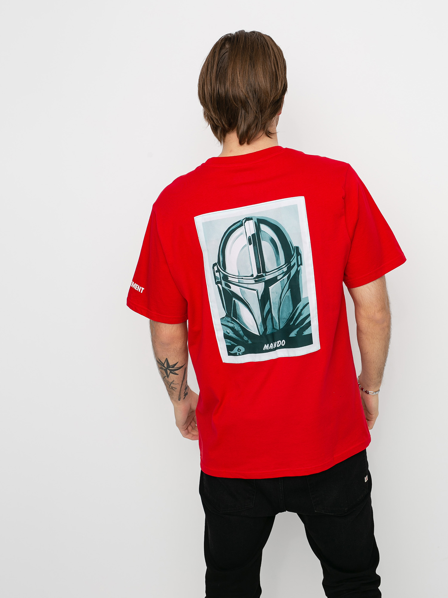 T-shirt Element X Star Wars Mando (fire red)