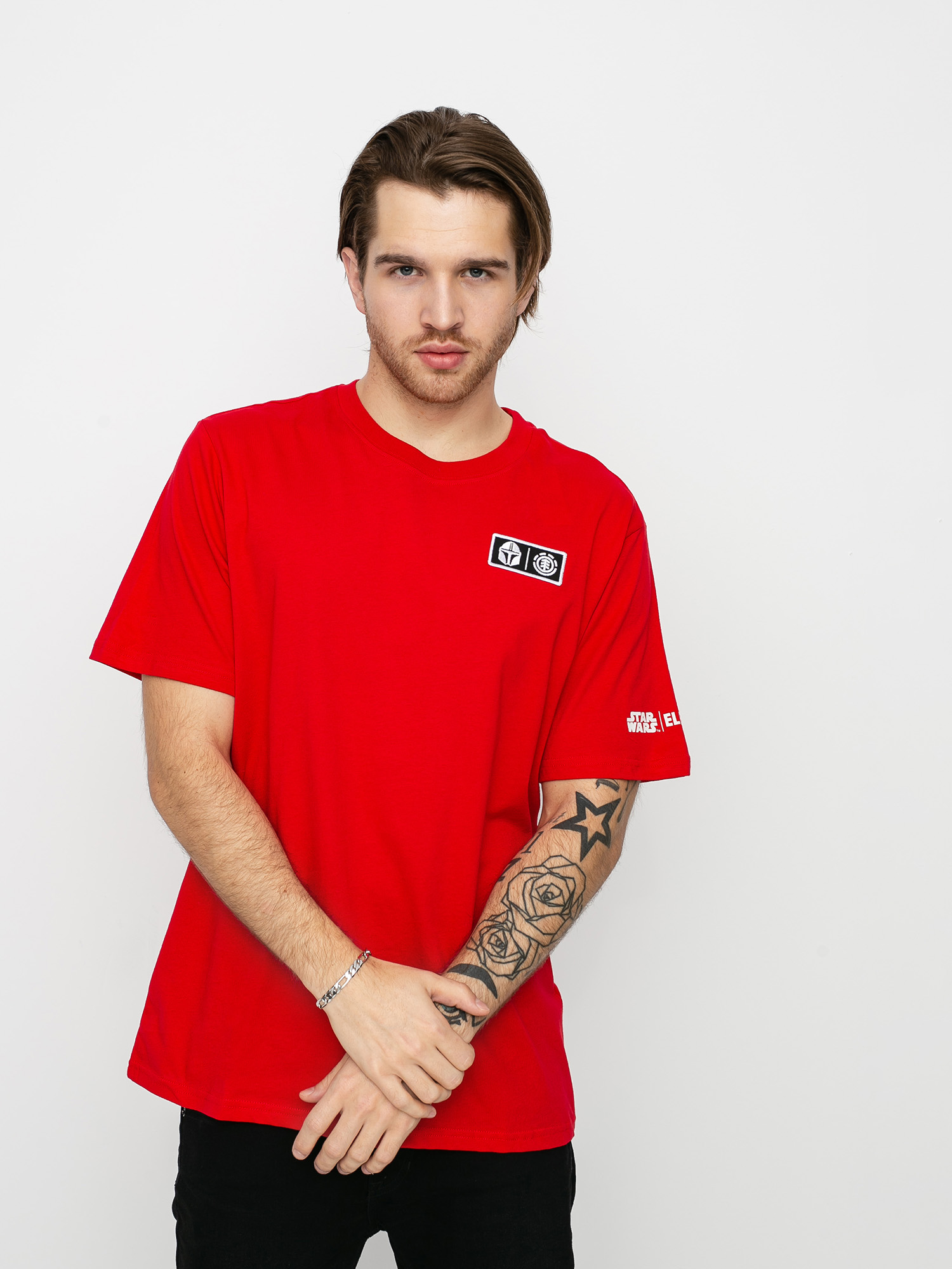 T-shirt Element X Star Wars Mando (fire red)