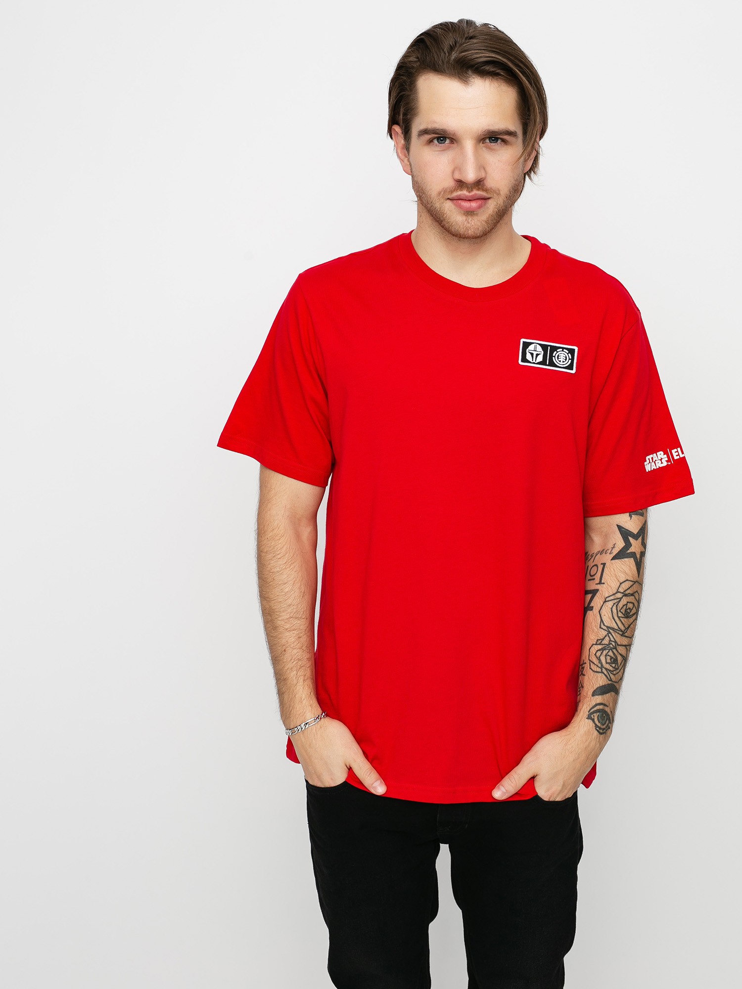 T-shirt Element X Star Wars Mando (fire red)