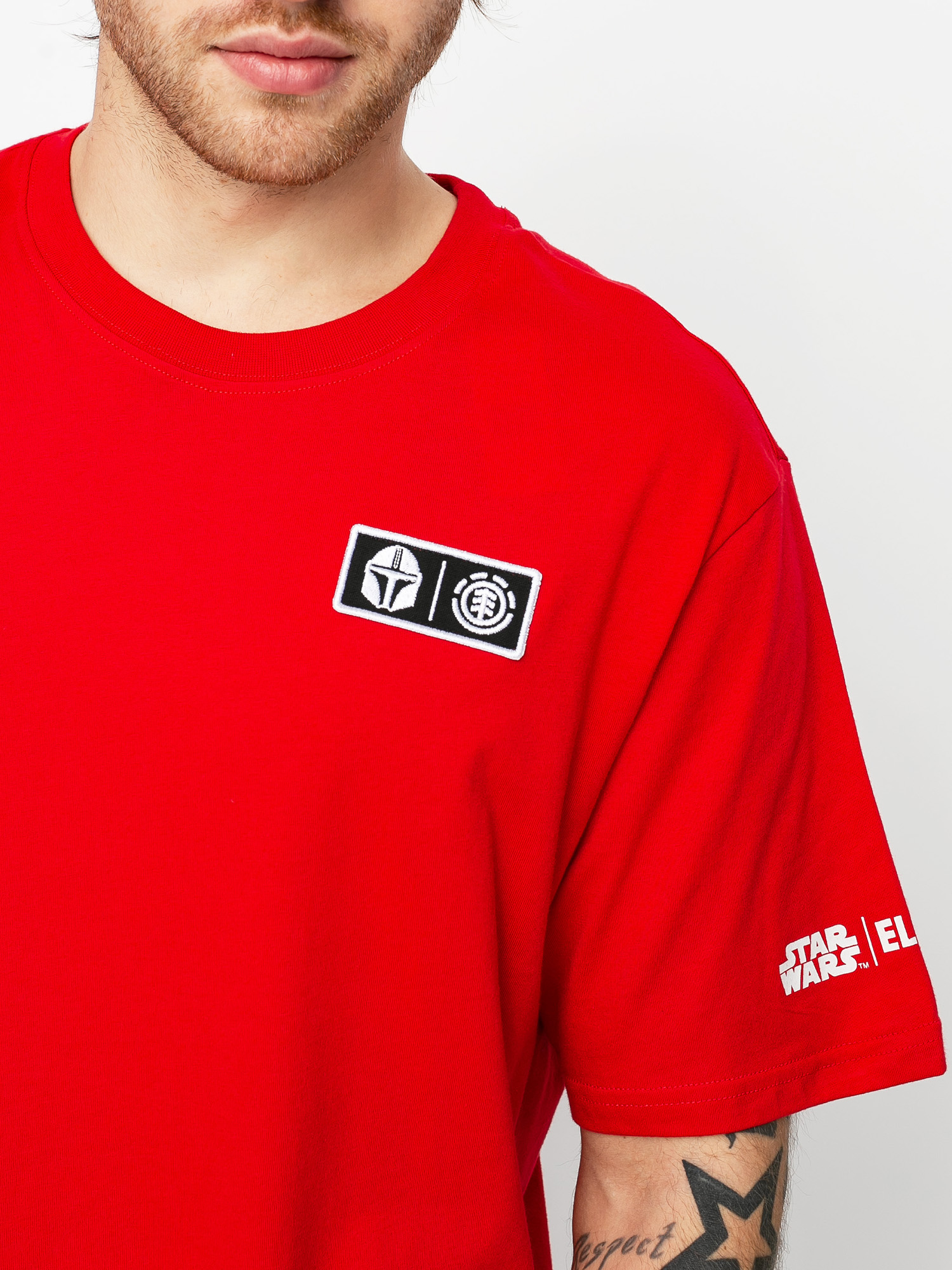 T-shirt Element X Star Wars Mando (fire red)