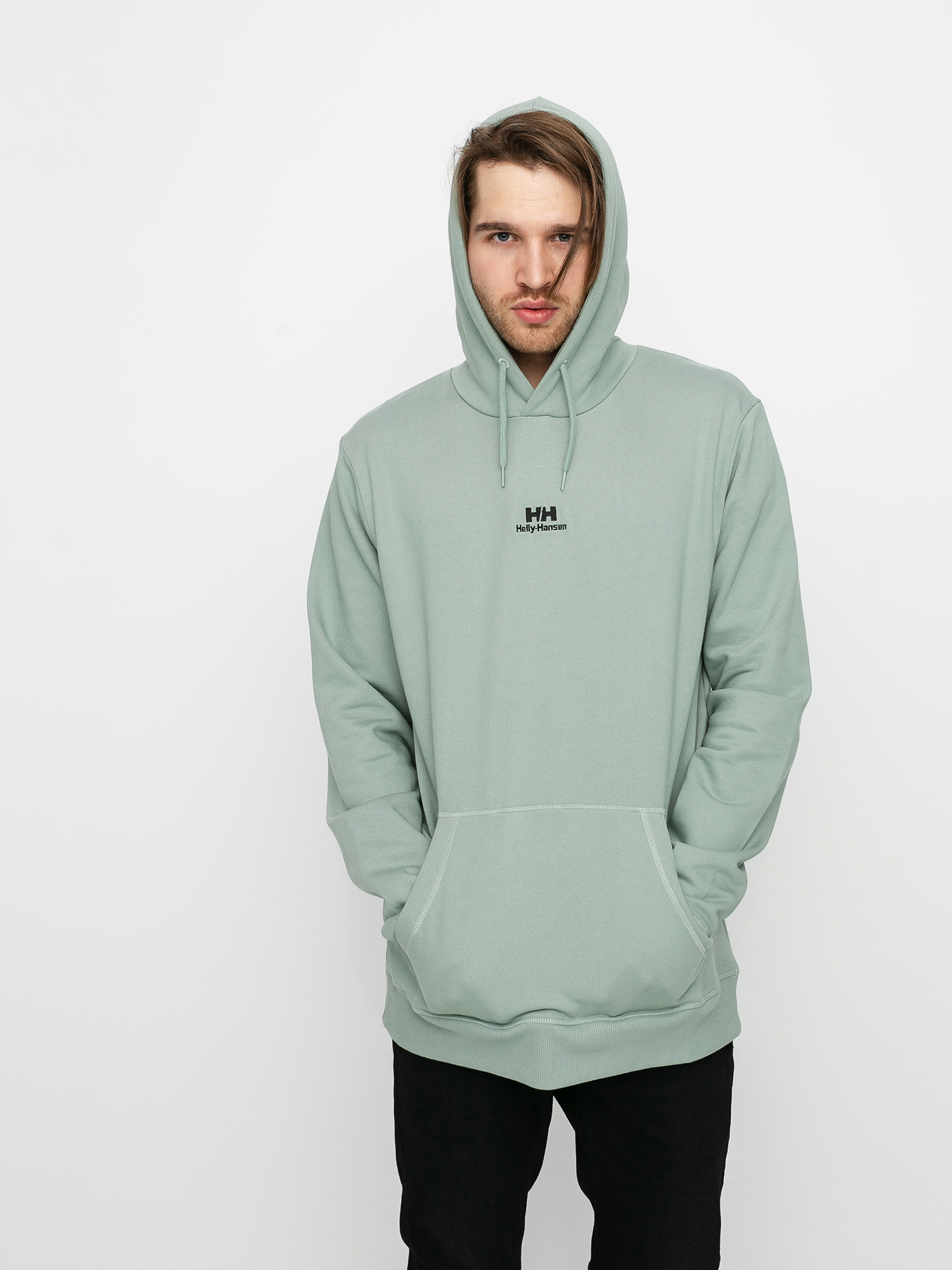 Bluza z kapturem Helly Hansen Young Urban HD (eucalyptus)