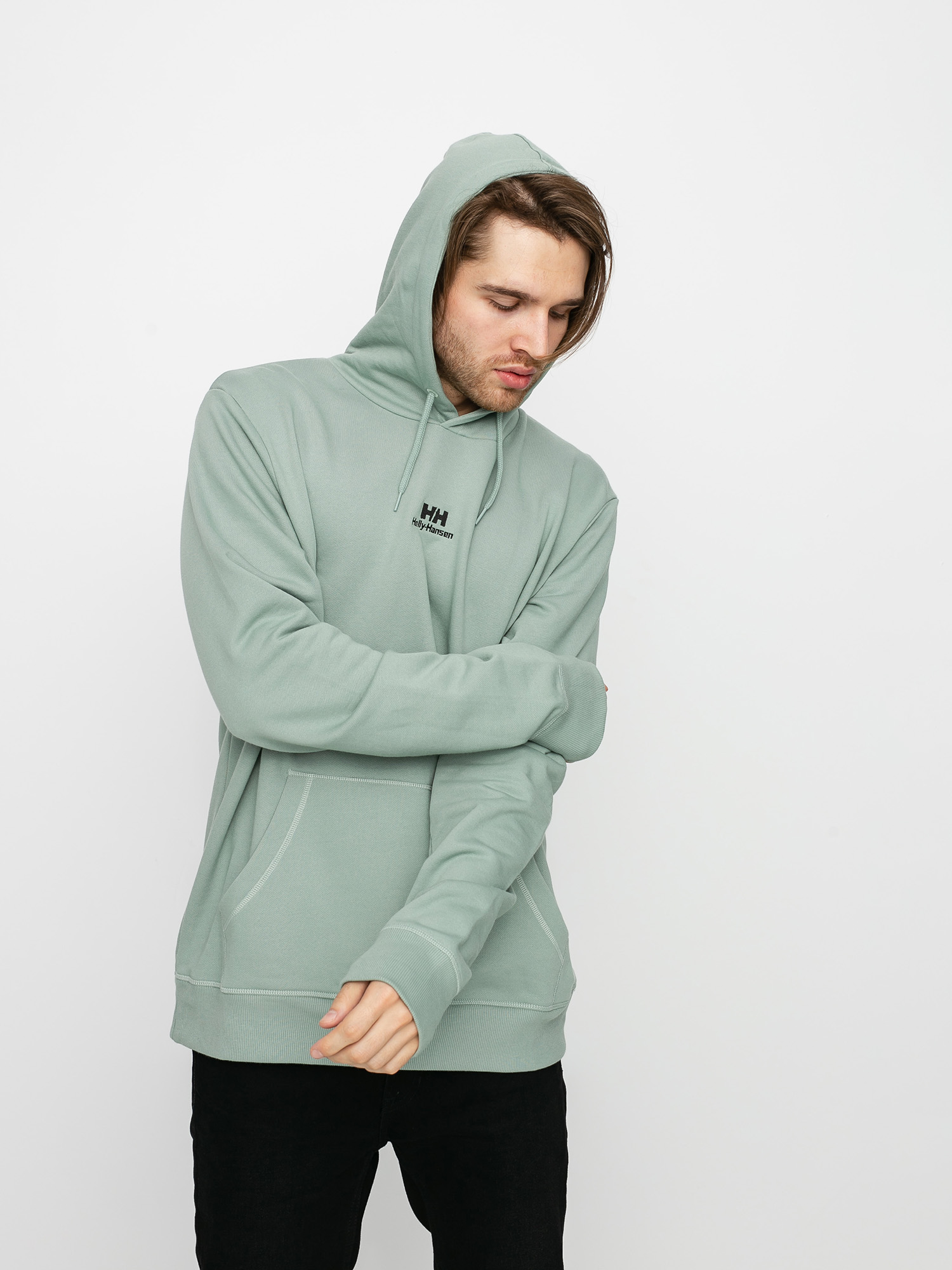 Bluza z kapturem Helly Hansen Young Urban HD (eucalyptus)