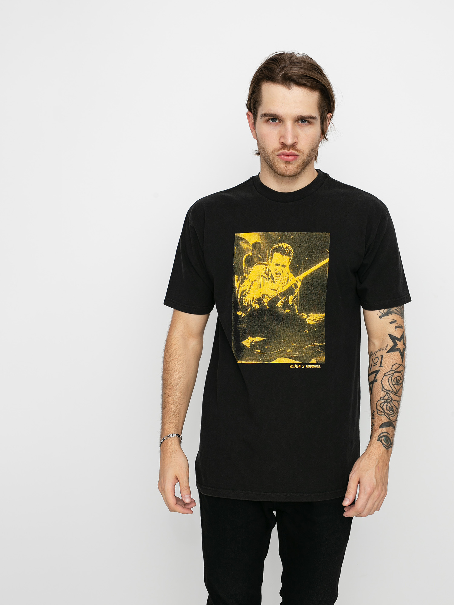 T-shirt Brixton x Strummer Stage (black)