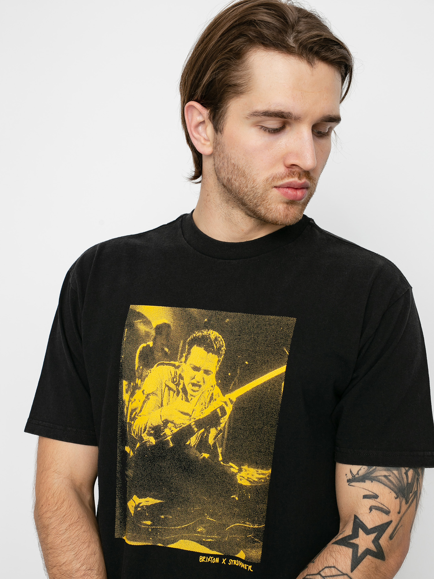 T-shirt Brixton x Strummer Stage (black)