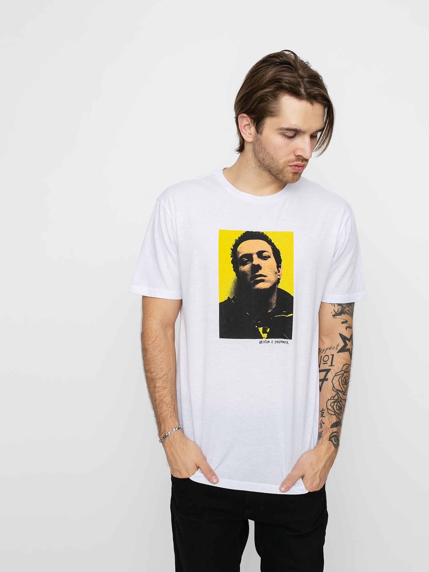 T-shirt Brixton x Strummer Mug (white)