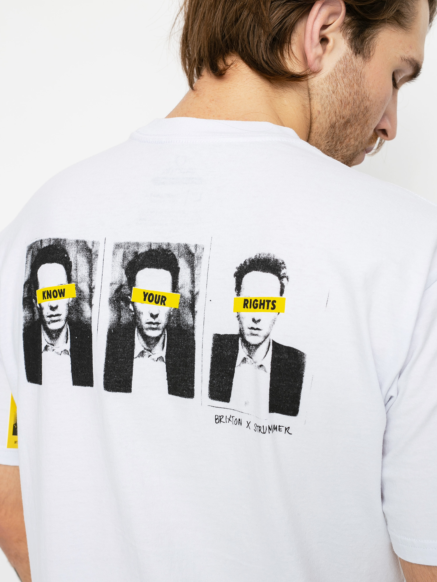 T-shirt Brixton x Strummer Kyr (white)