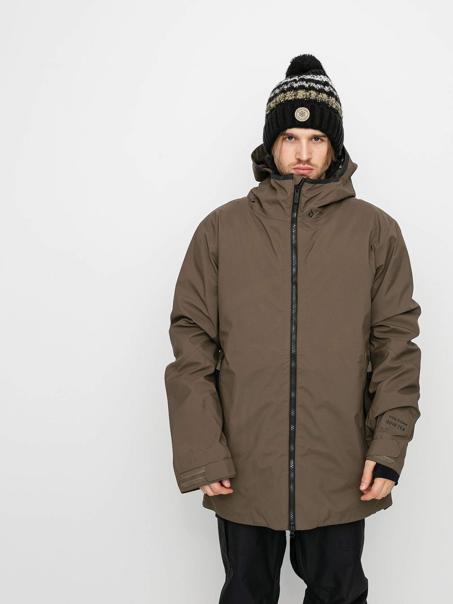 Męska Kurtka snowboardowa Volcom Owl 3 In 1 Gore (dark teak)