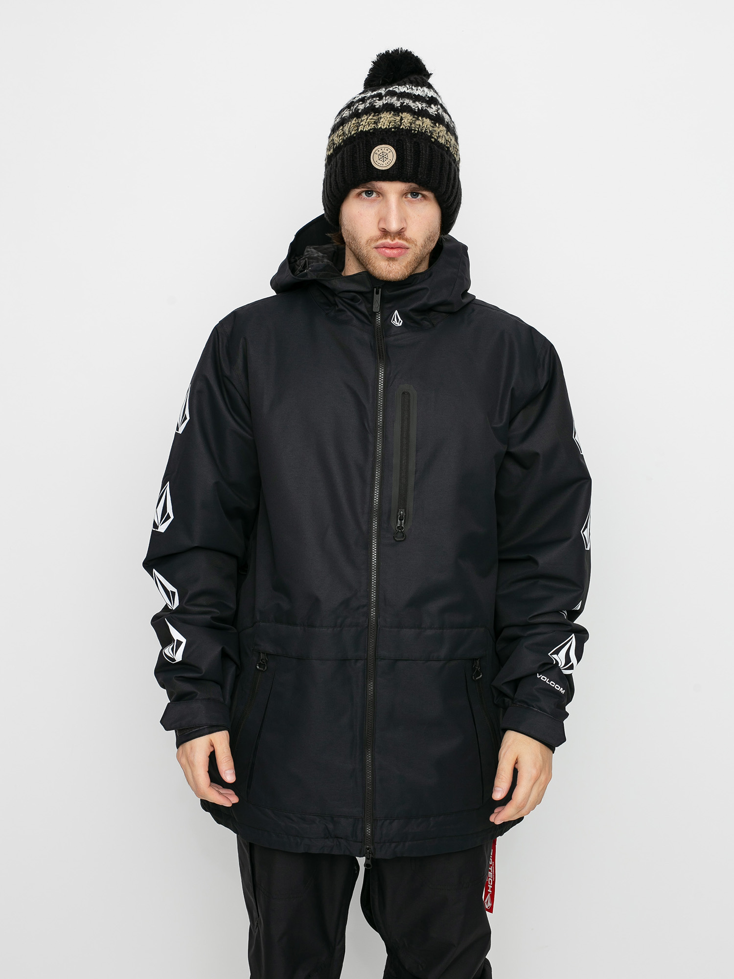 Męska Kurtka snowboardowa Volcom Deadlystones Ins (black)