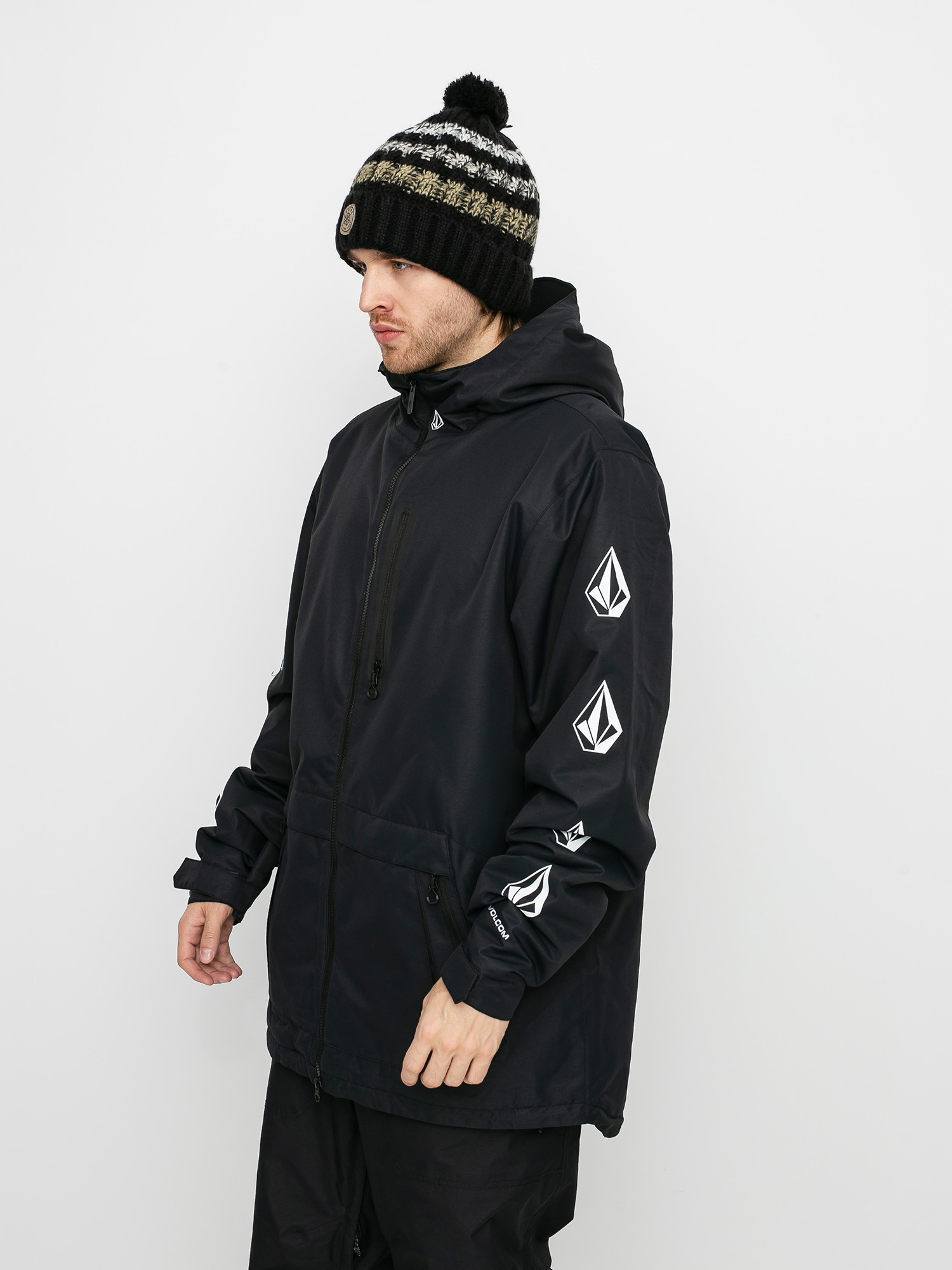 Męska Kurtka snowboardowa Volcom Deadlystones Ins (black)