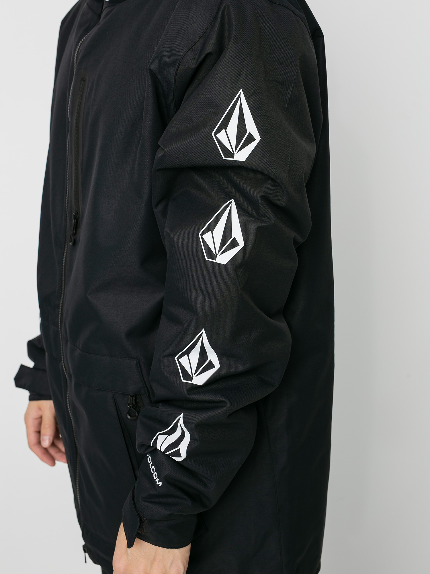 Męska Kurtka snowboardowa Volcom Deadlystones Ins (black)
