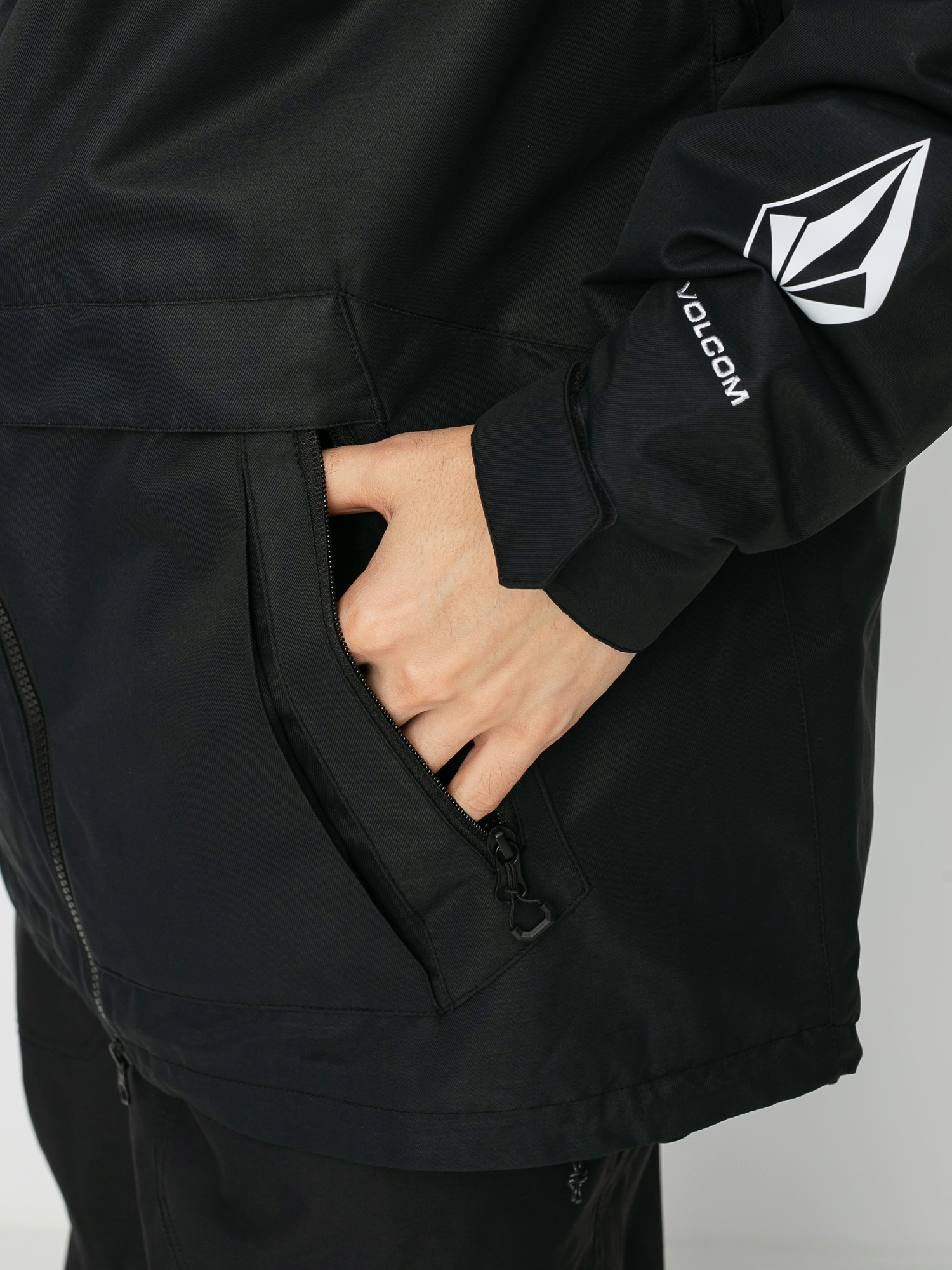 Męska Kurtka snowboardowa Volcom Deadlystones Ins (black)