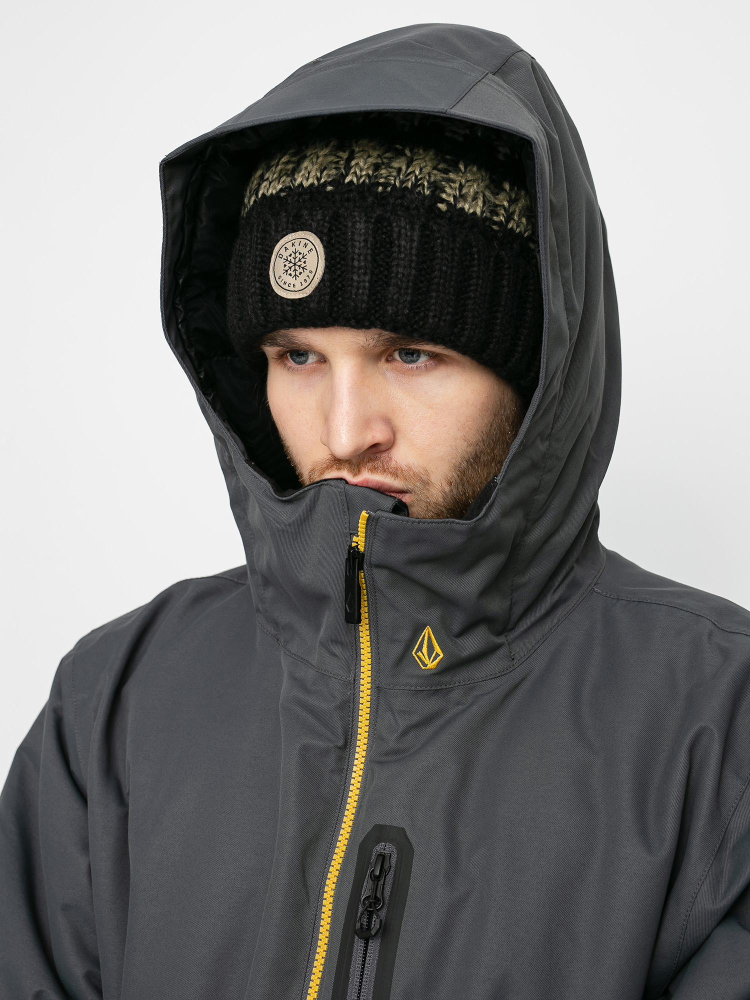 Męska Kurtka snowboardowa Volcom Deadlystones Ins (dark grey)
